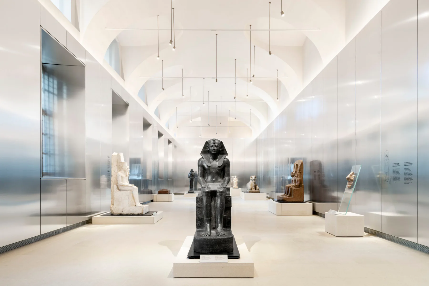 Für das neue Ausstellungsdesign wurde die Bestandsarchitektur aus dem 17. Jahrhundert freigelegt.