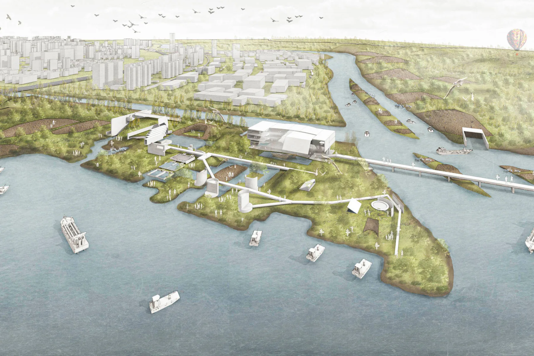Scenario-Sedimentation and Urbanization