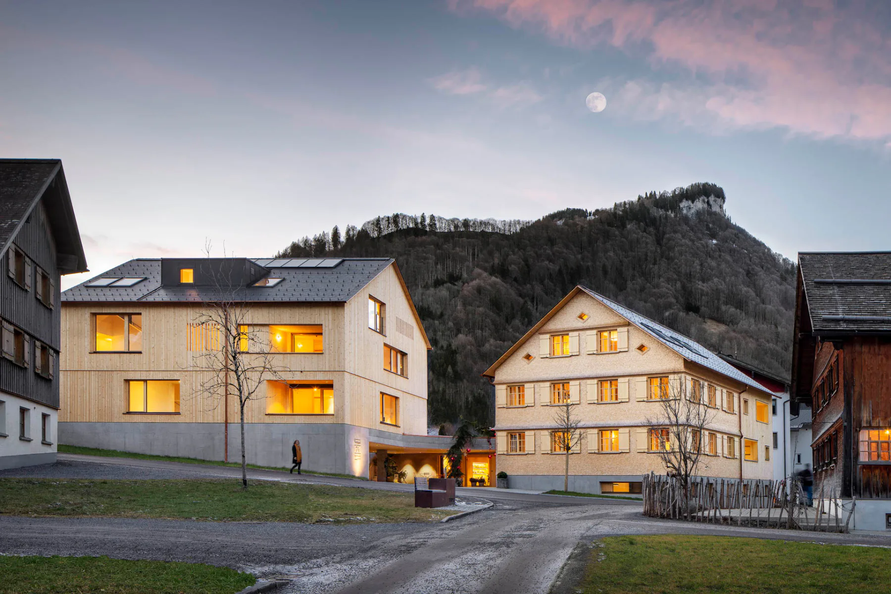 Tempel 74 Apartmenthaus in Mellau, Architektur: Jürgen Haller