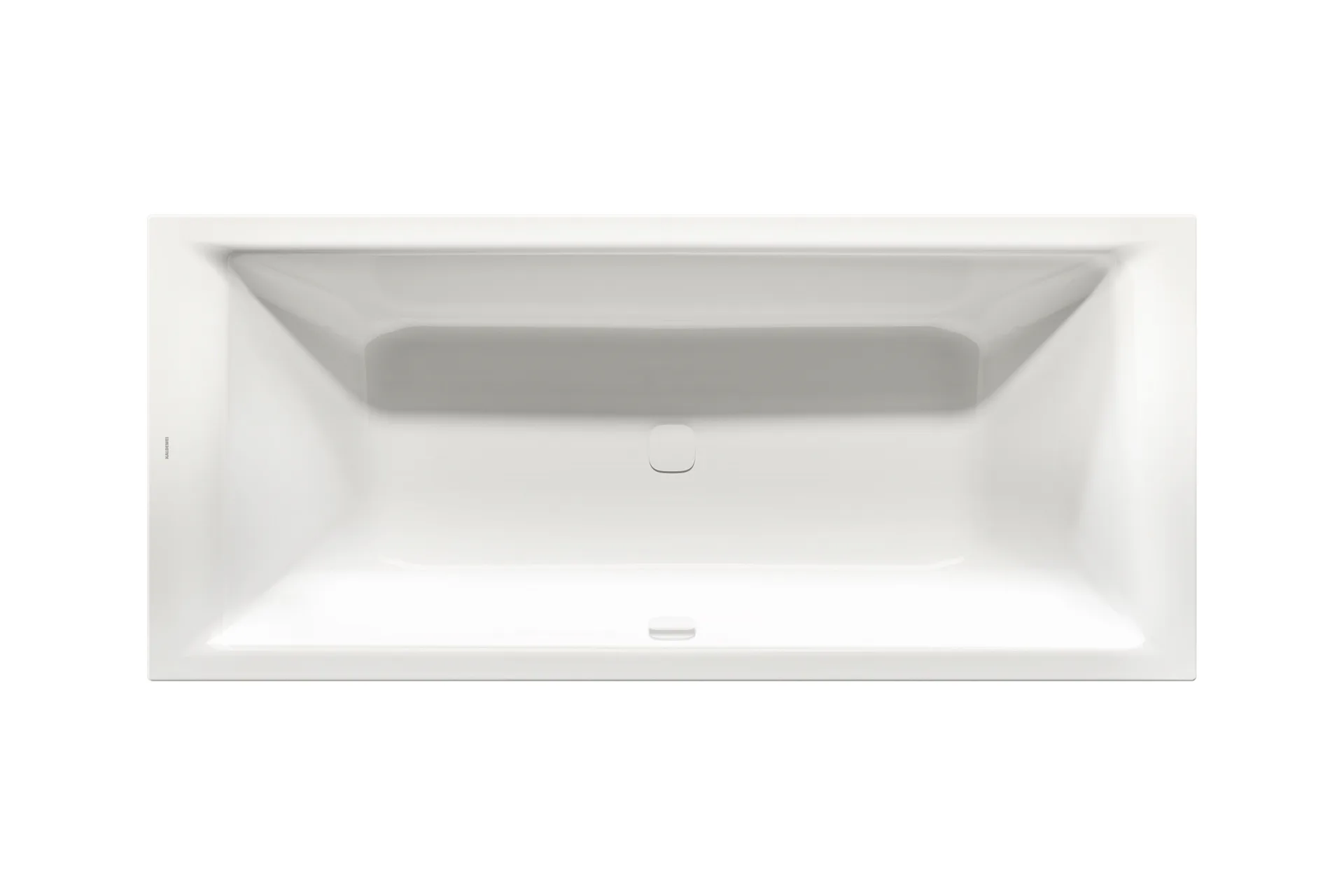 Kaldewei Puro Next Duo in der Farbe Alpinweiß: die Wanne Puro Next Duo ermöglicht durch zwei ergonomische Rückenschrägen das Baden zu zweit.