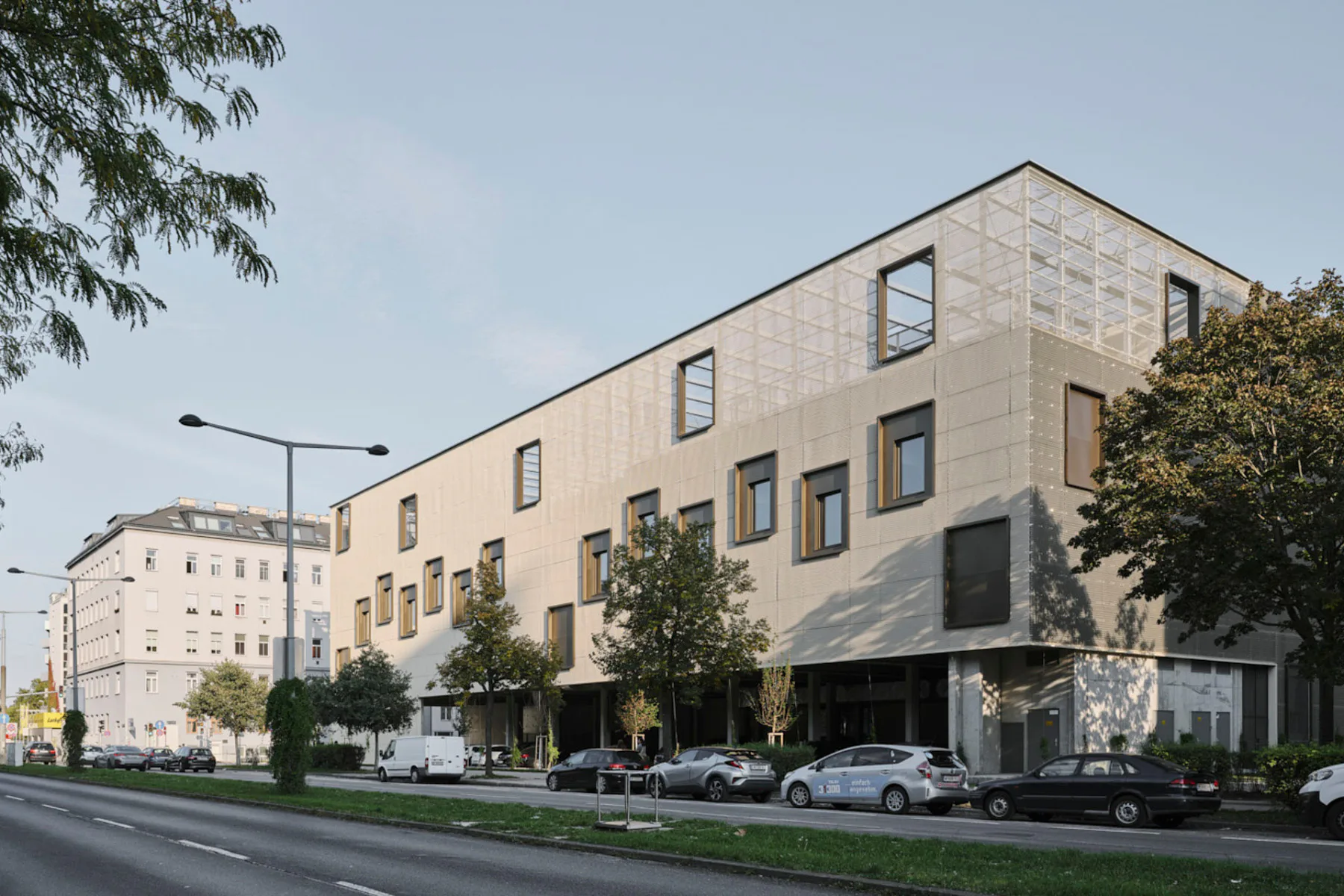Streckmetallfassade