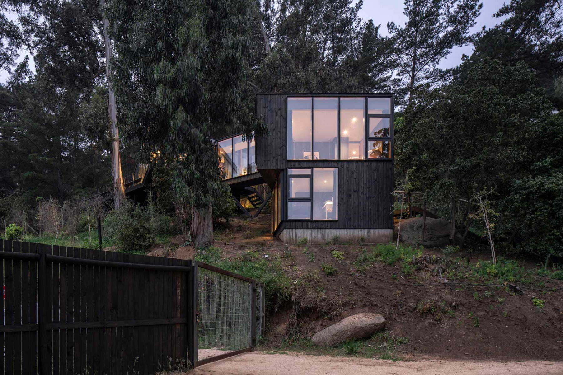 Erweiterung eines Pavillons zum Wohnhaus in Chile