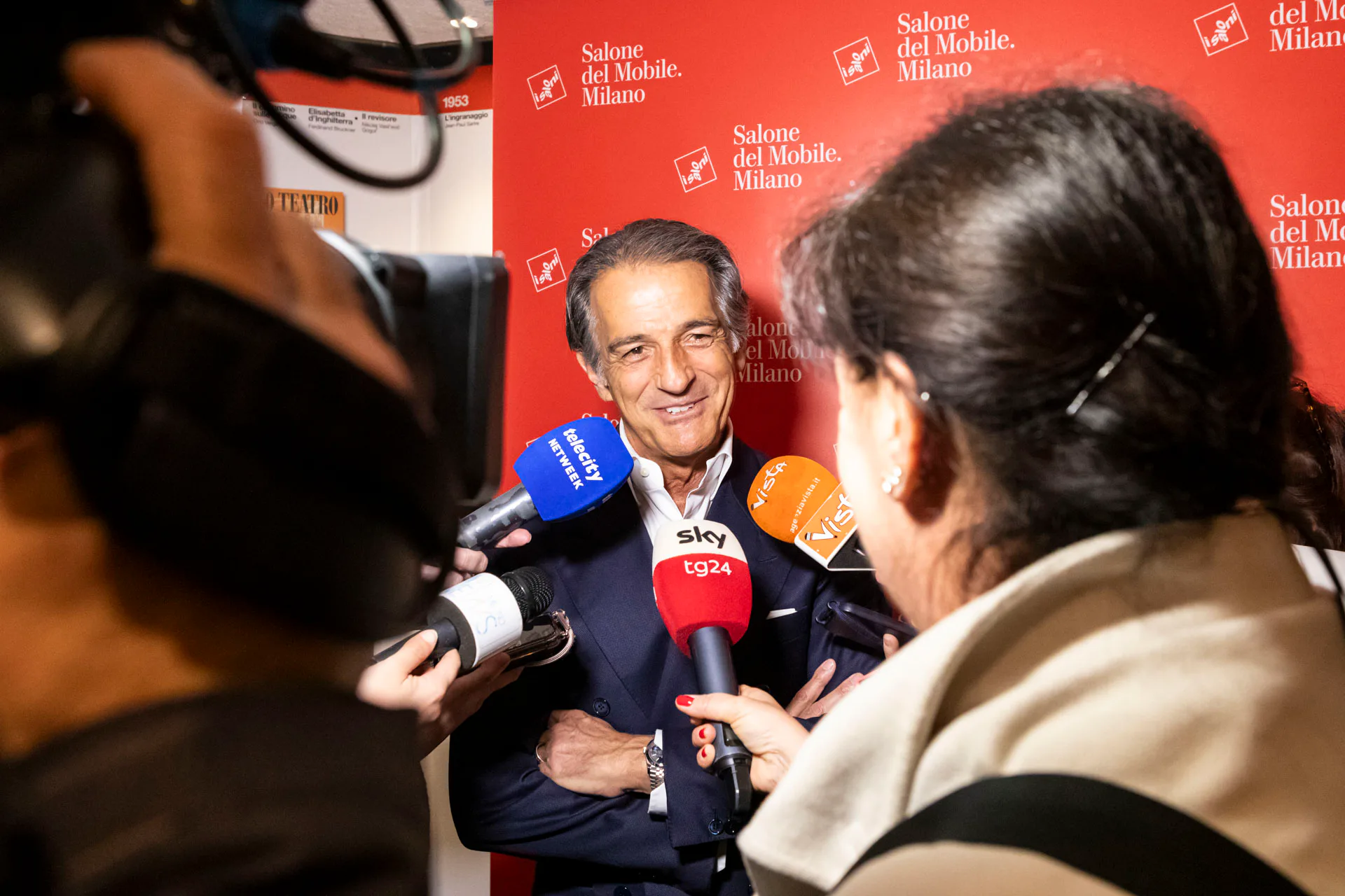 Pressekonferenz: Claudio Feltrin, President Salone del Mobile.Milano 2025