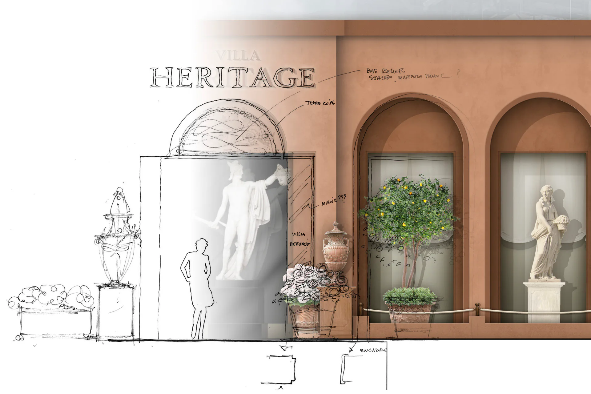 Pierre-Yves Rochon. Villa Héritage Salone del Mobile.Milano 2025