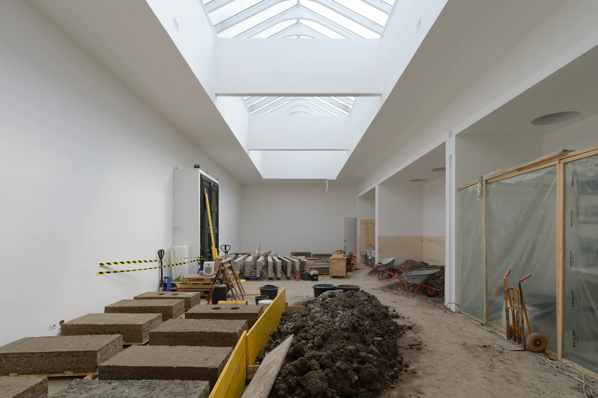 Biennale-Pavillon als offene Baustelle: „Build of Site“ heißt der Beitrag des dänischen Architekten Søren Pihlmann.
