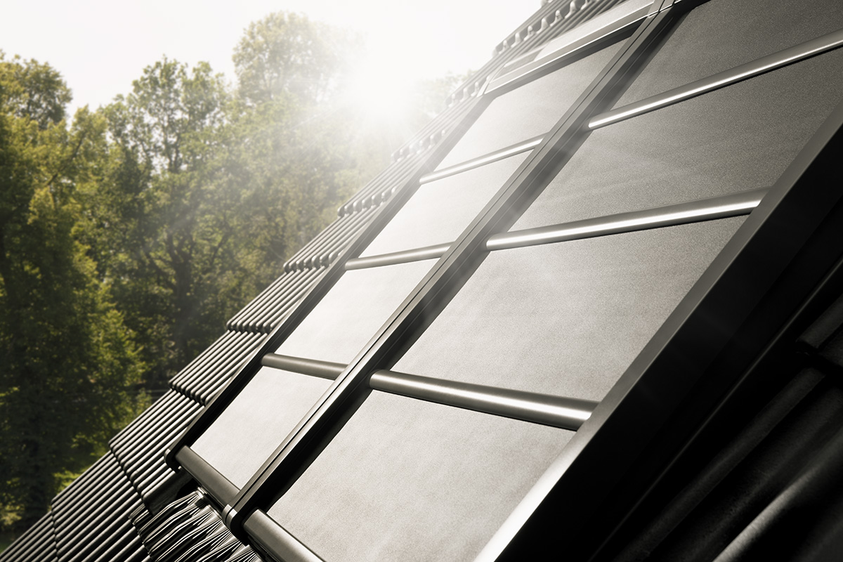 VELUX Außenliegender Hitzeschutz