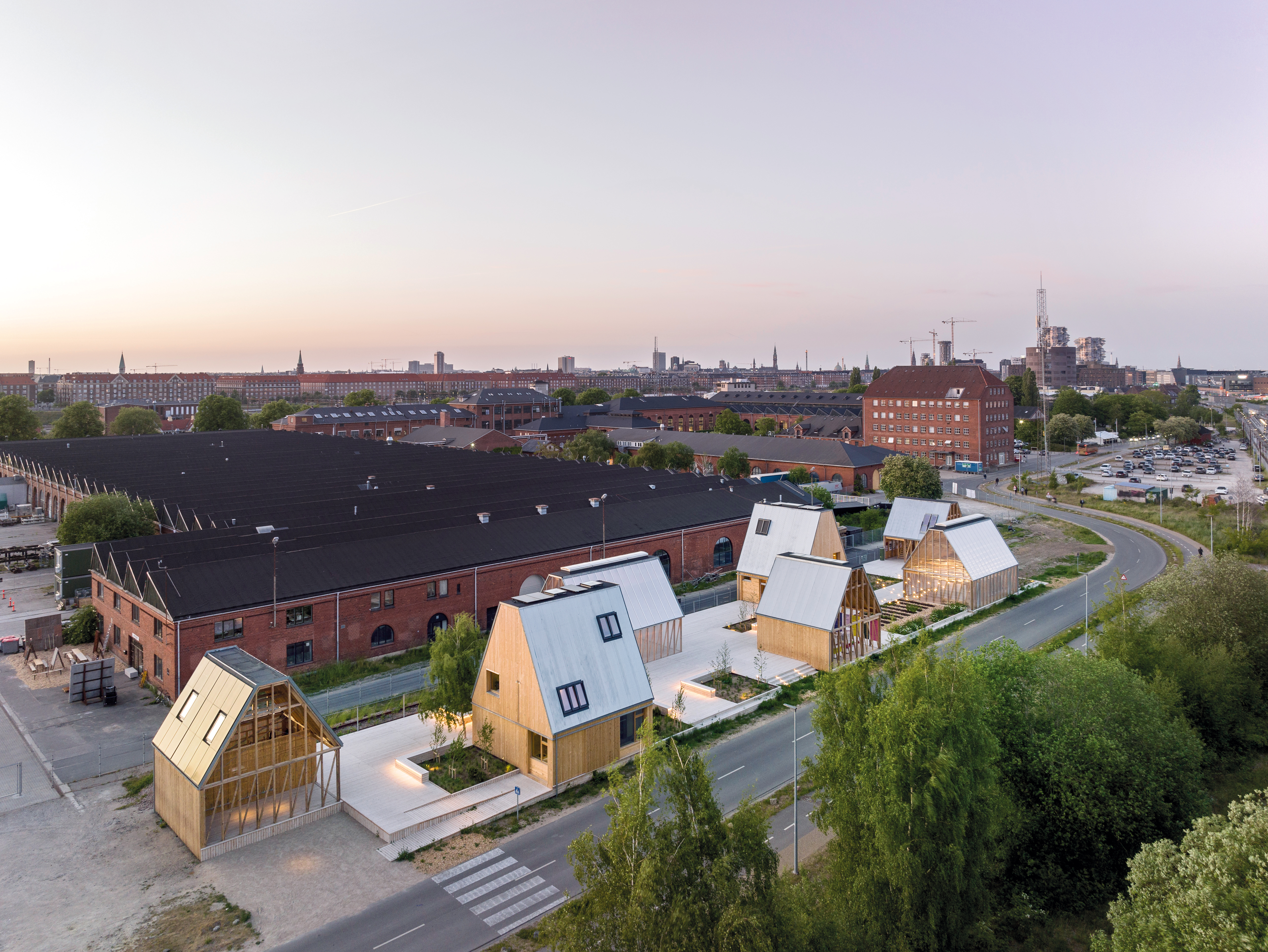 Beispiel für CO2-optimiertes Bauen: Zum UIA-Weltkongress 2023 stellten Effekt Architects in Kopenhagen das Projekt Living Places fertig.