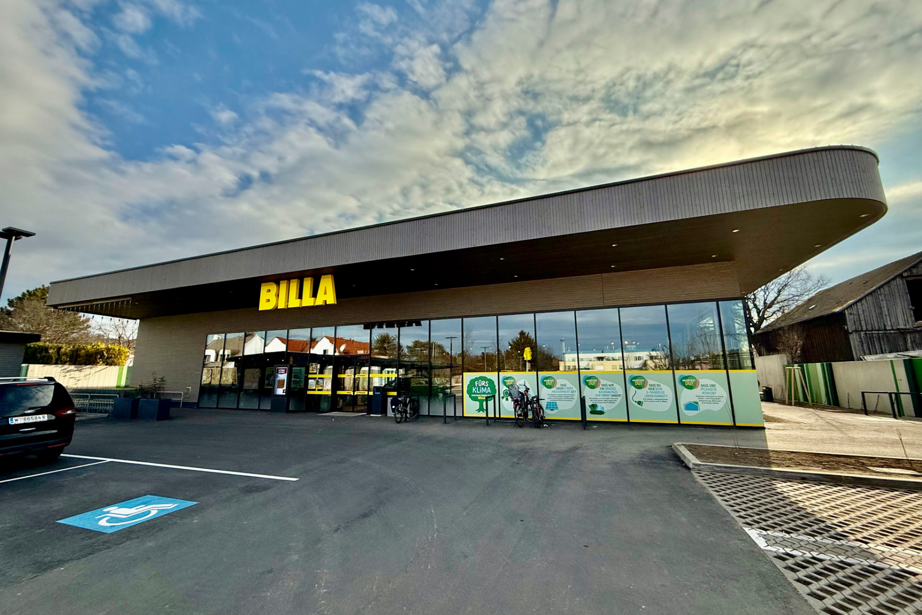 Der grünste Markt von Billa
