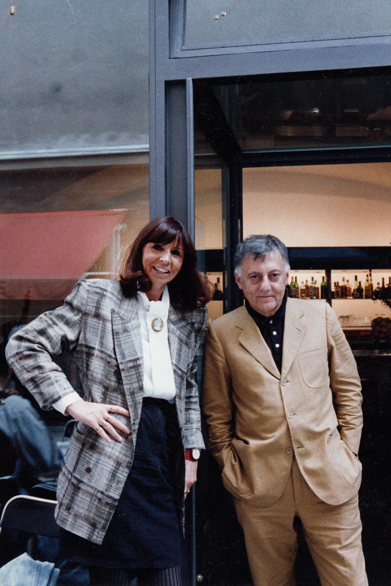 Kristin Feireiss und Aldo Rossi