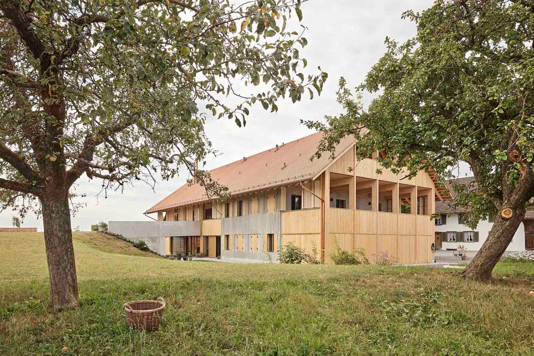 Co-Living-Haus bei Frauenfeld von Bernath+Widmer