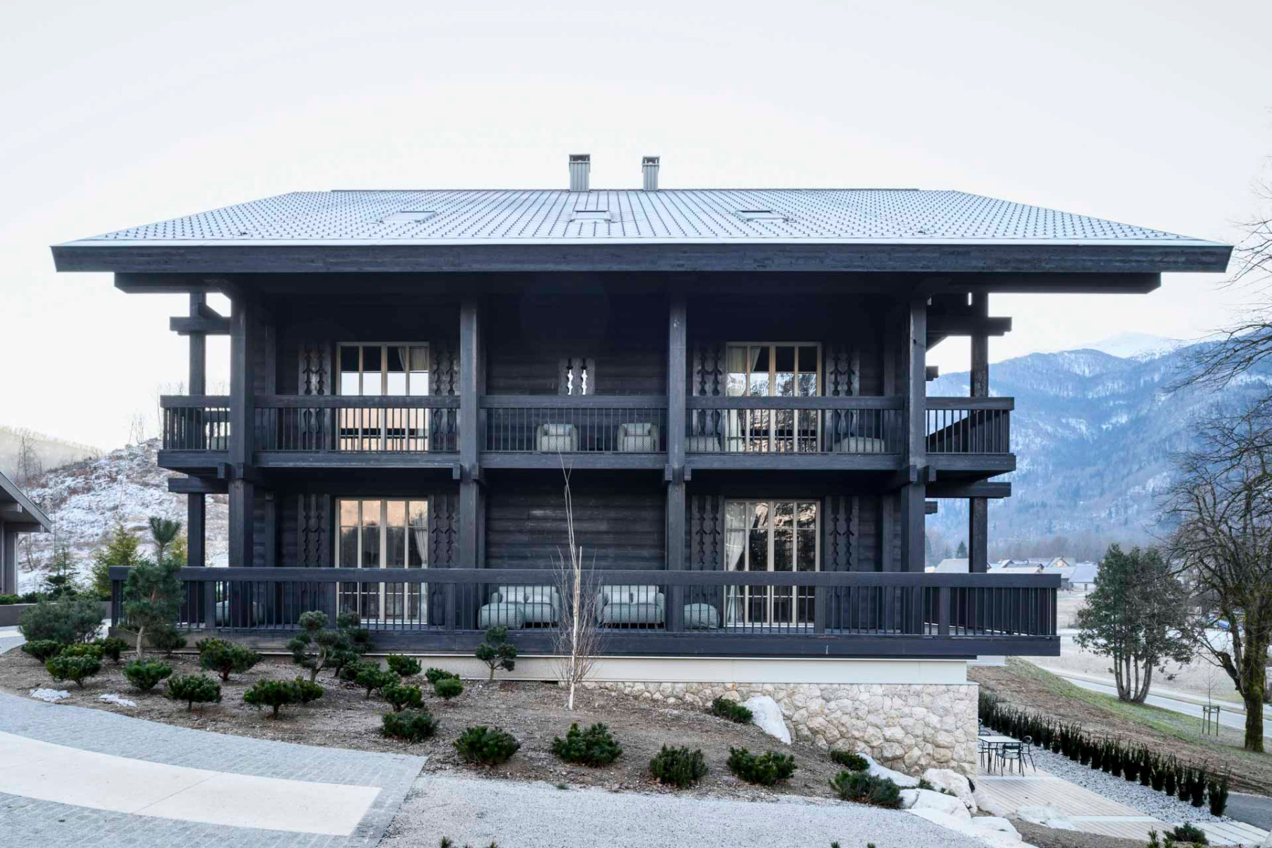 Villa Muhr in Bohinj von Ofis Arhitekti