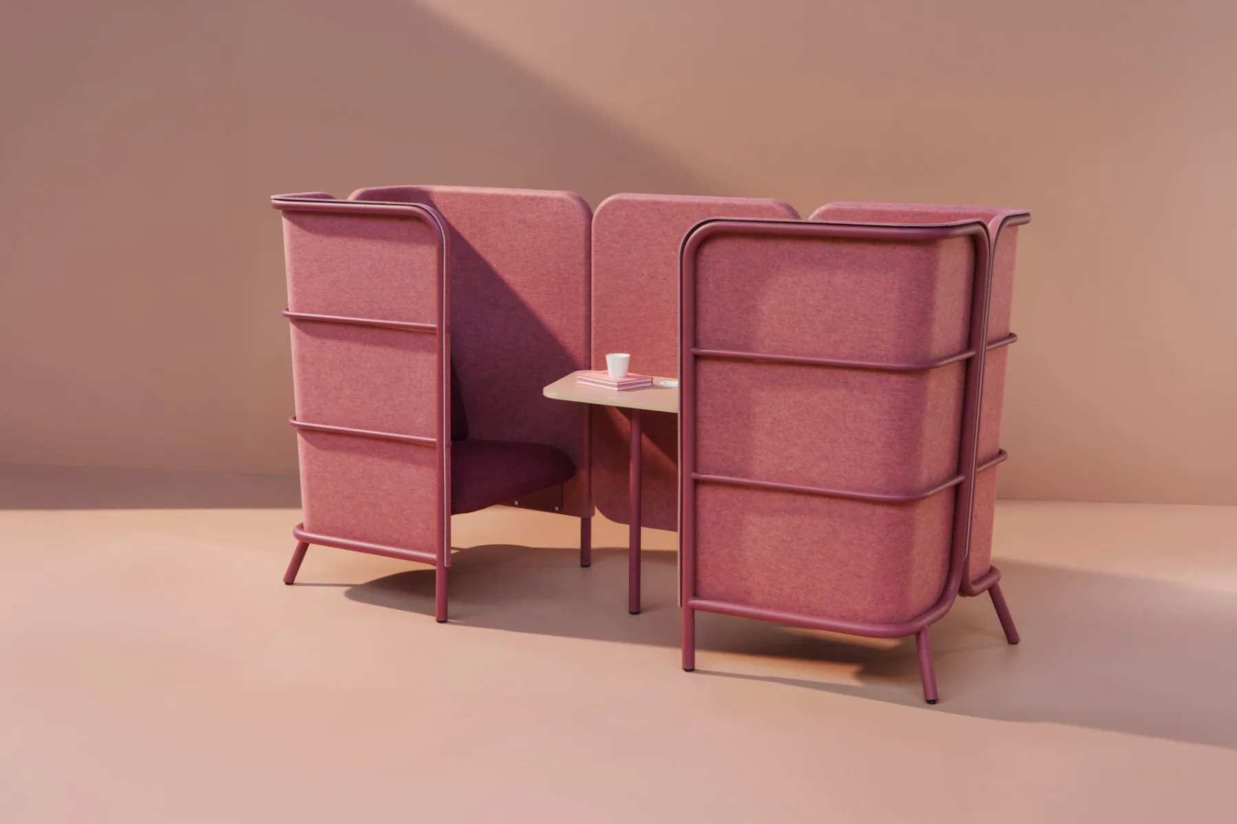 WireWorks von Vepa vereint modulares Sitzmöbeldesign mit Kreislaufwirtschaft – von der Demontagefähigkeit bis zur vollständigen Wiederverwertbarkeit.