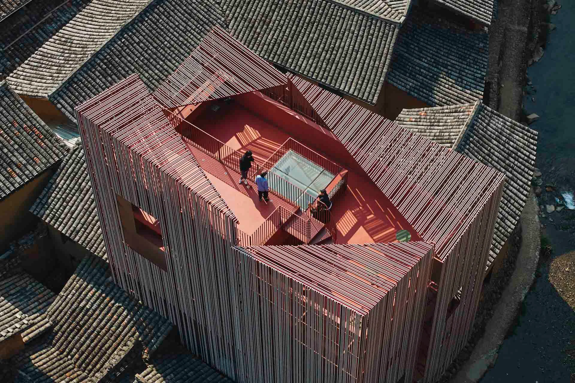 Das Z Museum in Songzhuang ist nach Angaben der Entwerfer eines der ersten Museen im ländlichen Raum Chinas.