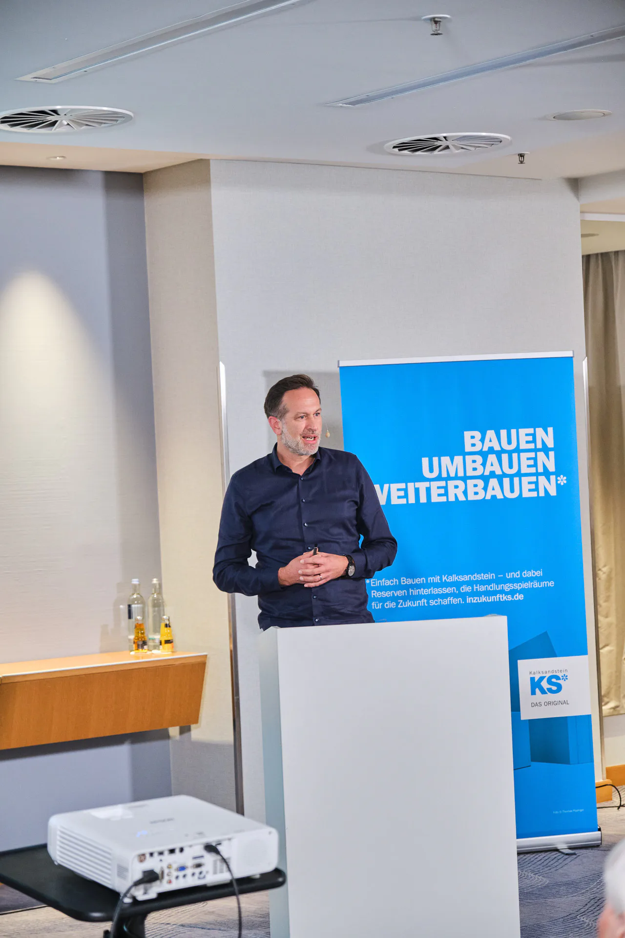 Peter Theissing von KS-Original zum Bauen mit Kalksandstein