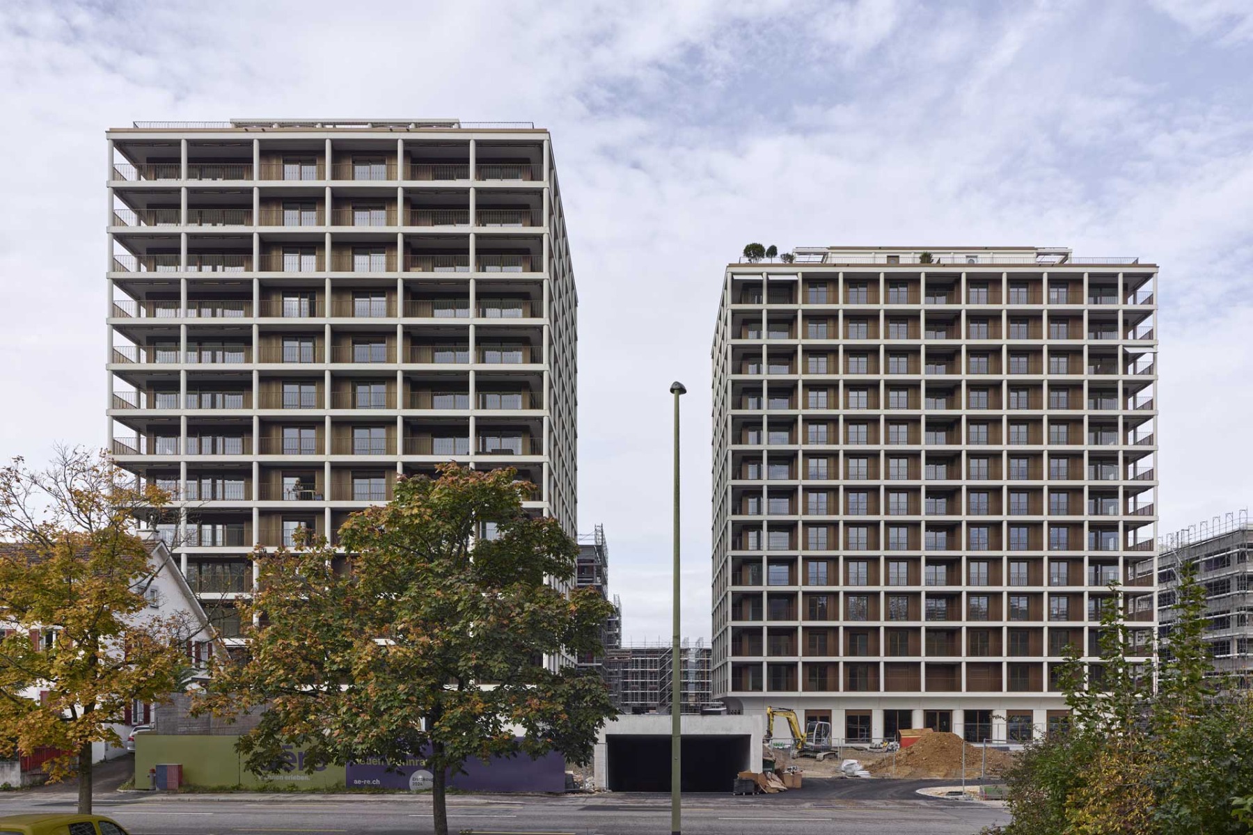 Innovative Fassadenausfachung für die Max Towers