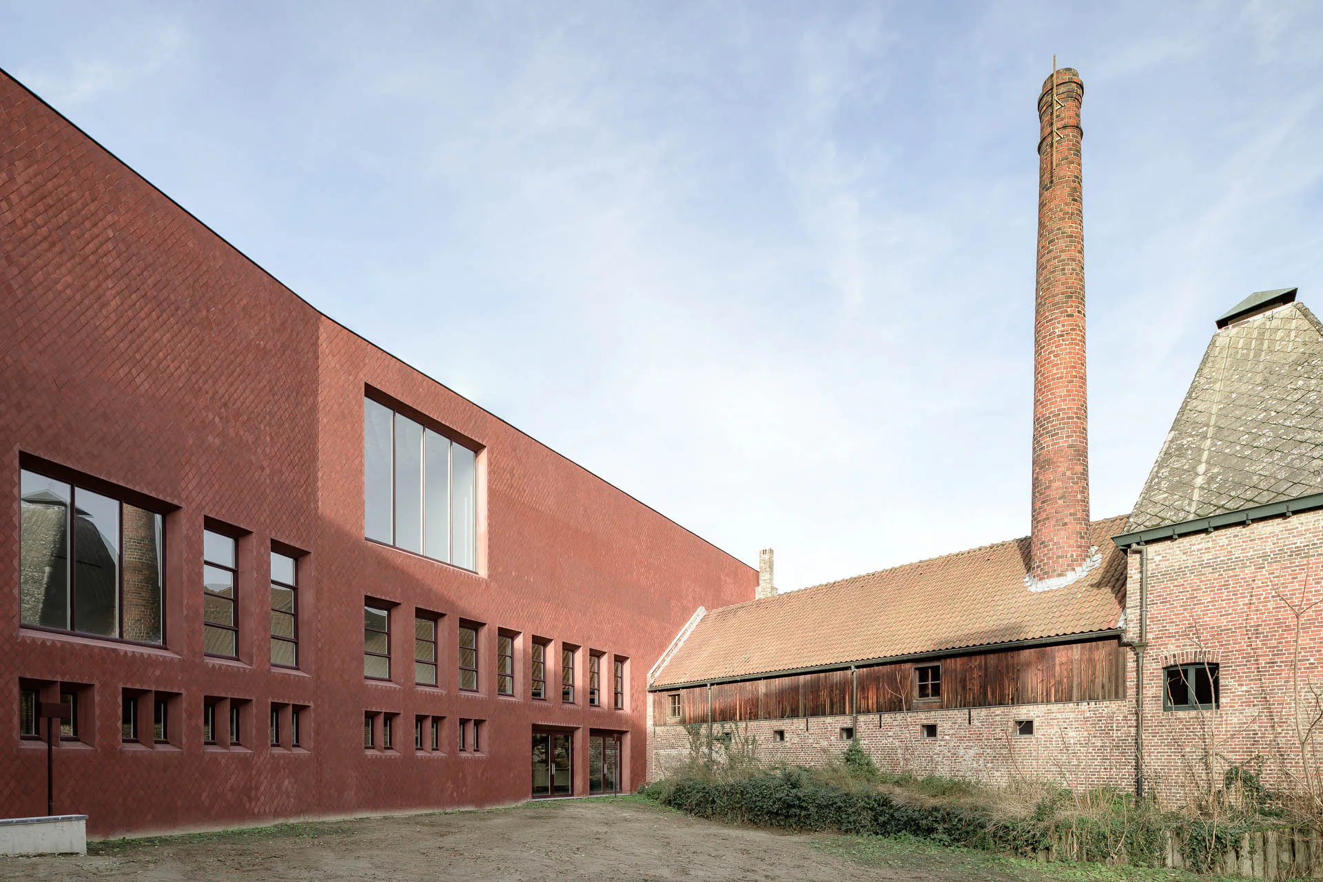 Das Z33 – Haus für zeitgenössische Kunst im belgischen Hasselt wurde 2019 von der italienischen Architektin Francesca Torzo fertiggestellt.