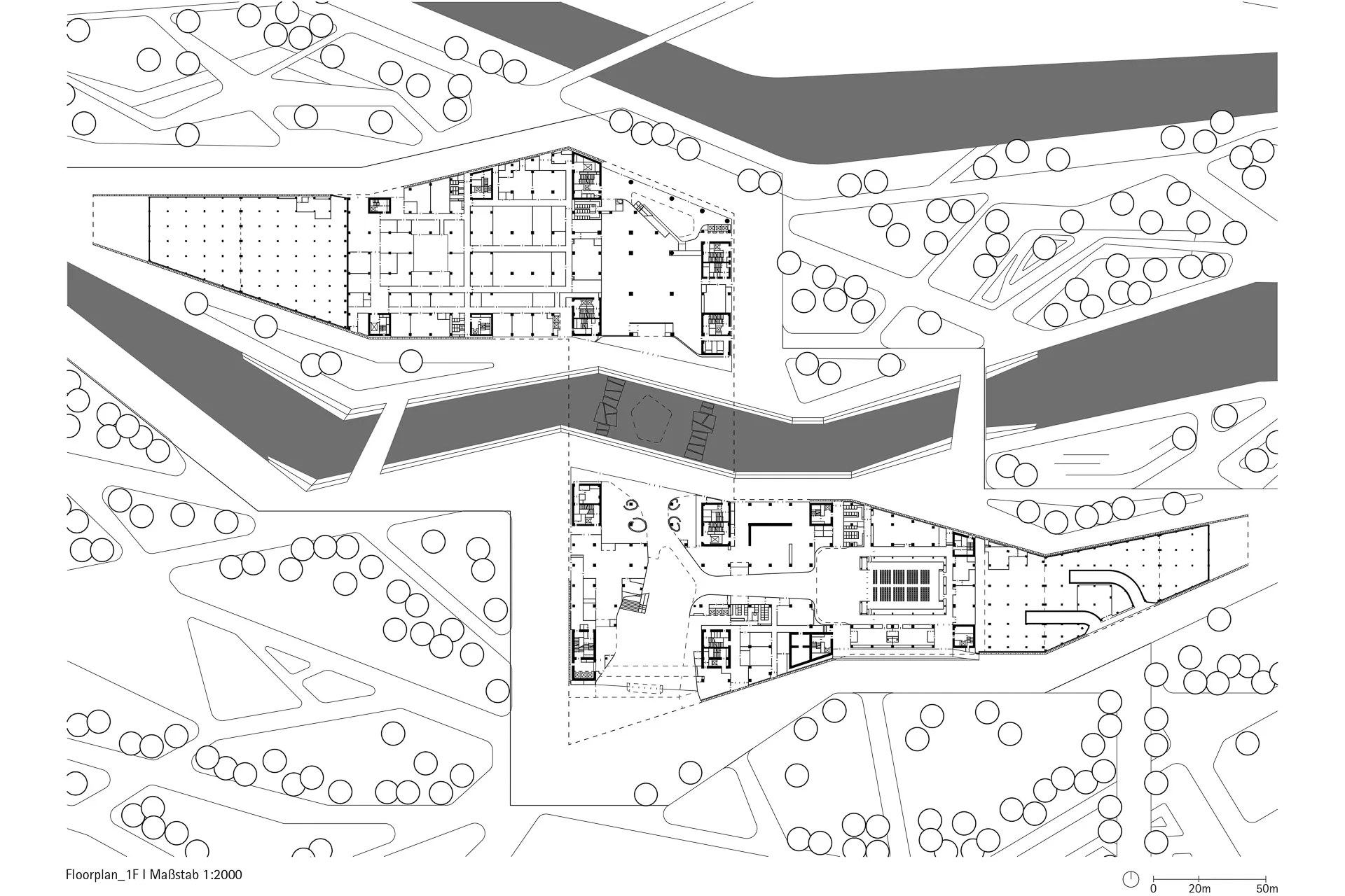 Grundriss Erdgeschoss, Grafik