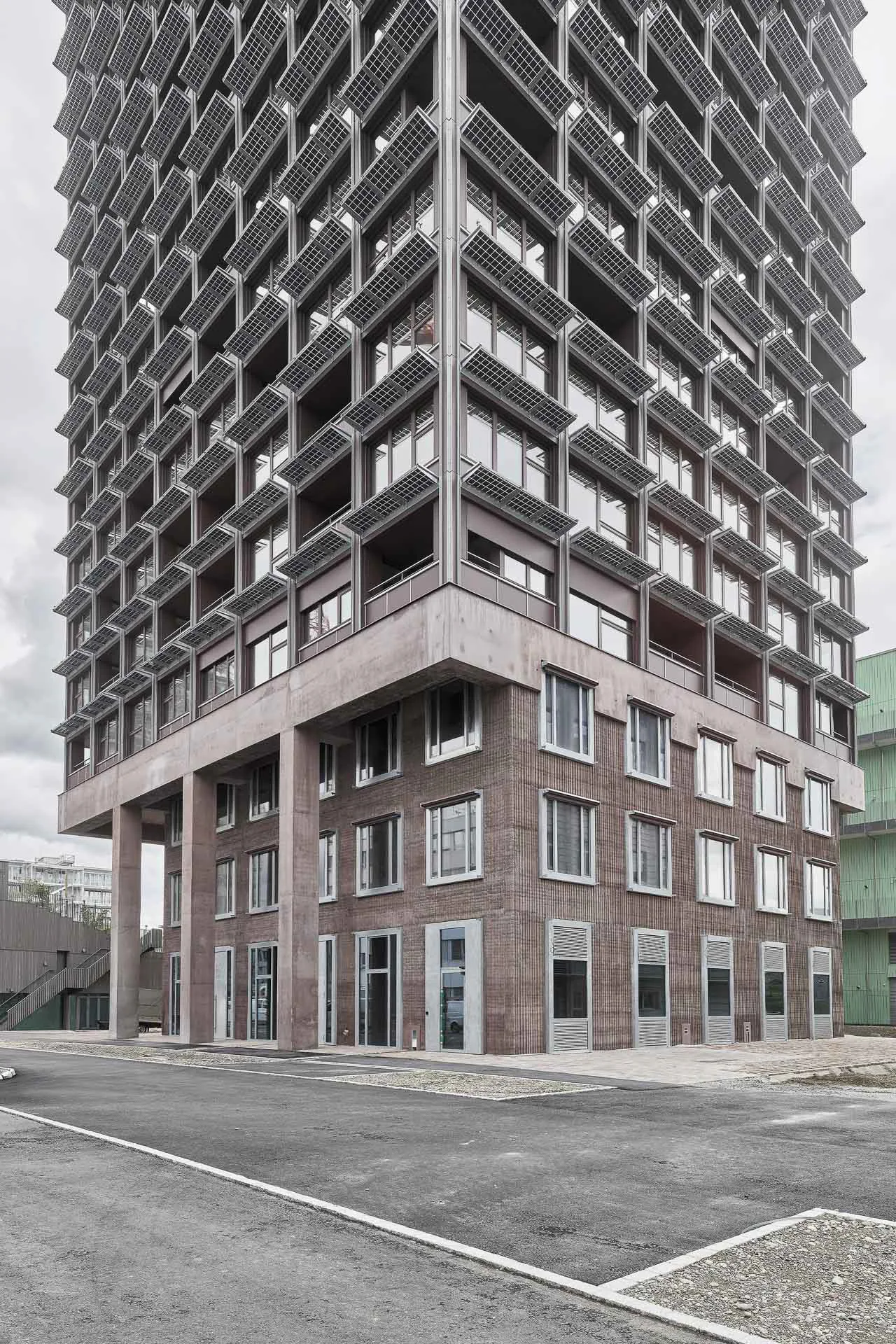 Holzhybridhochhaus H1 in Regensburg
