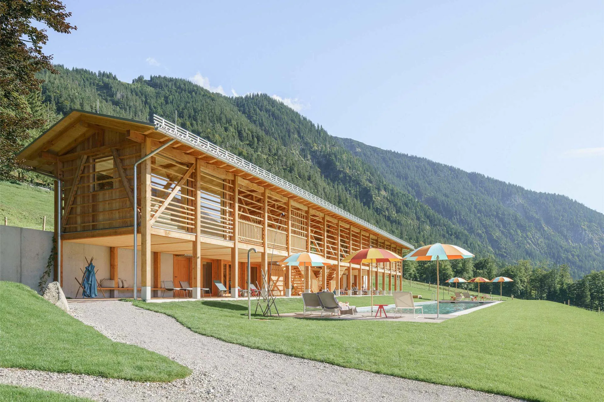 Rückzugsort in Bayrischzell: Badeharpfe, Naturhotel Tannerhof in Bayrischzell