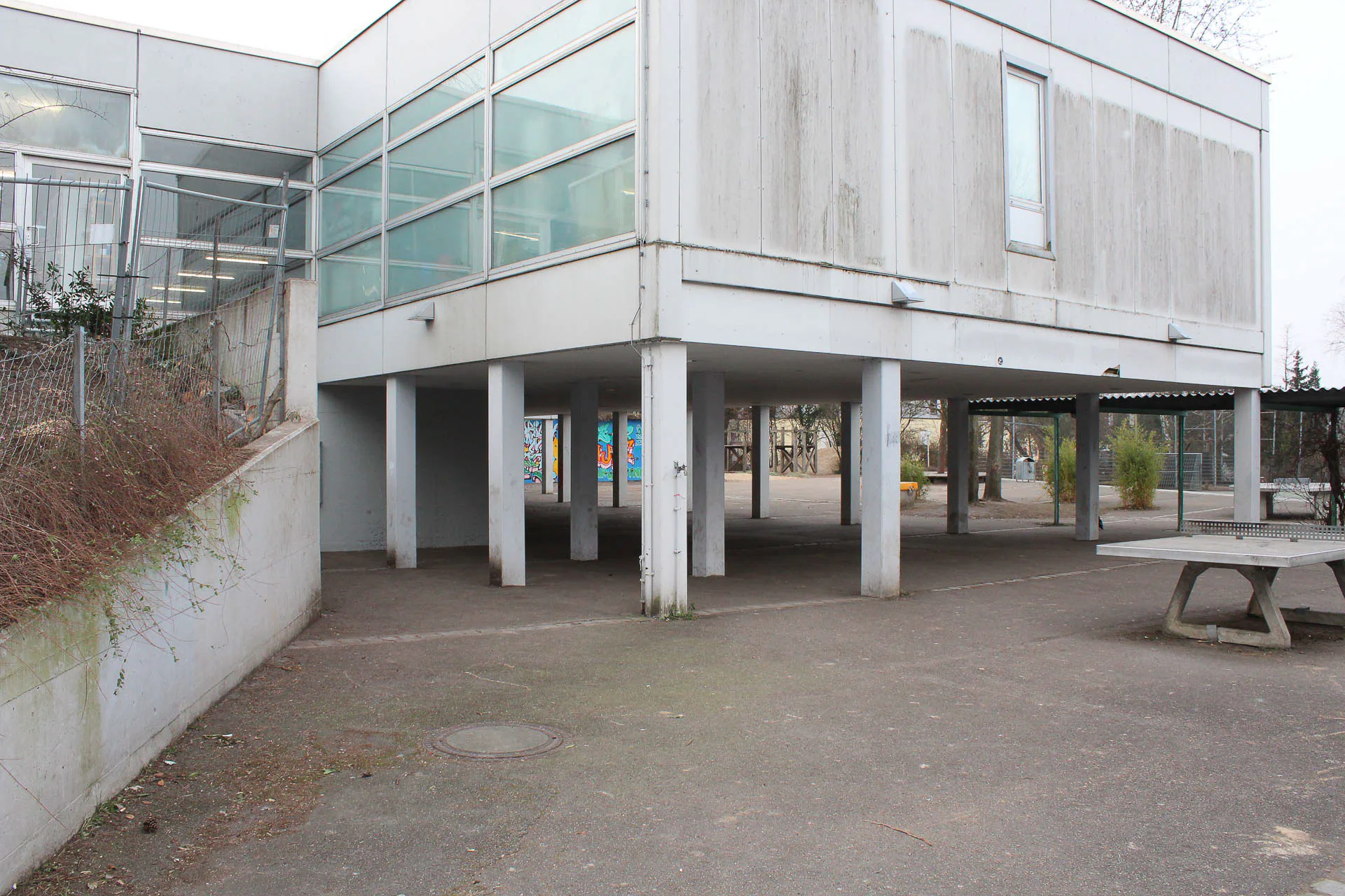 Der Bestandsbau vor der Sanierung.