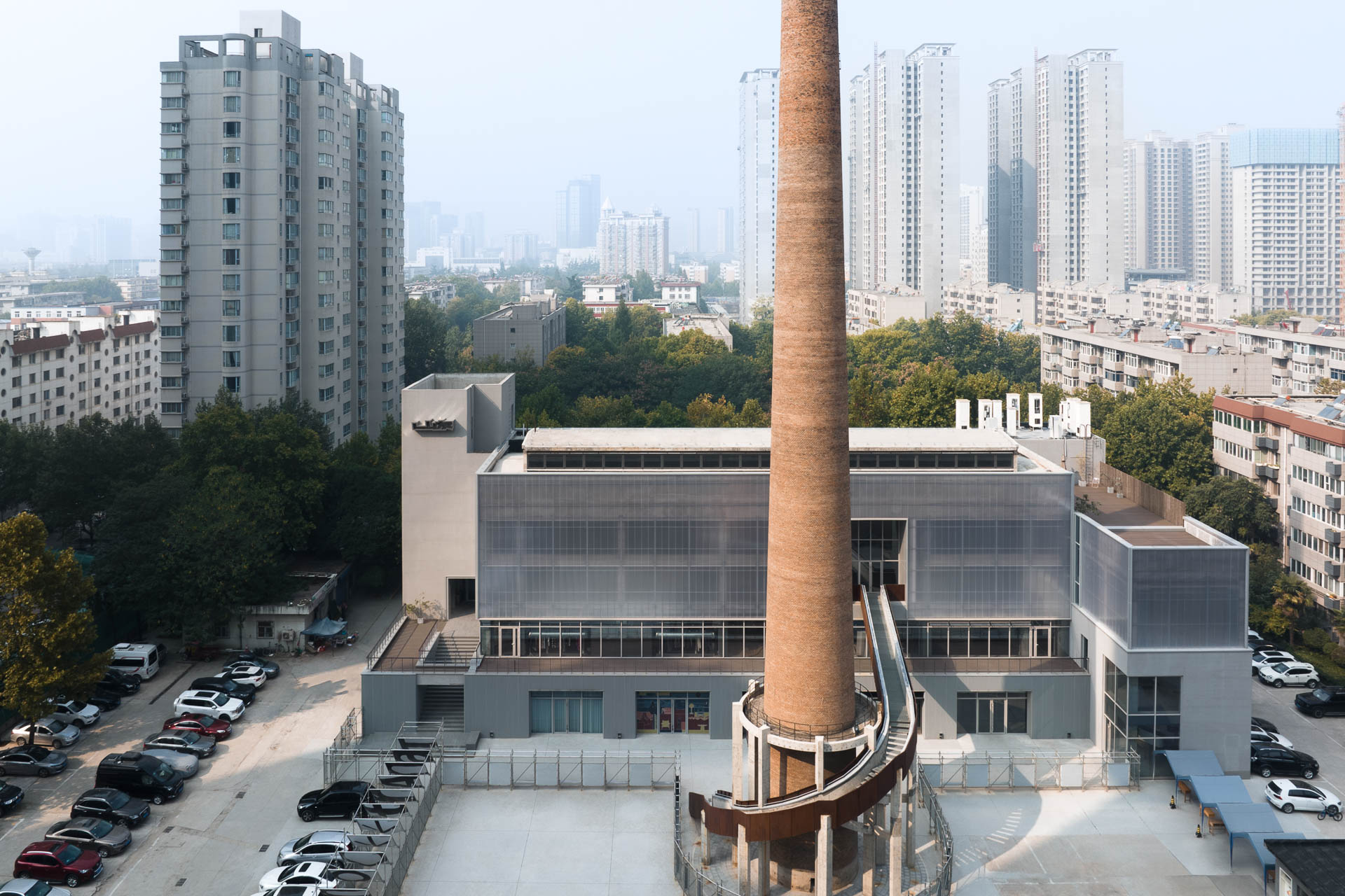 Kraftwerksumbau in Xi'an von Nomos Architects