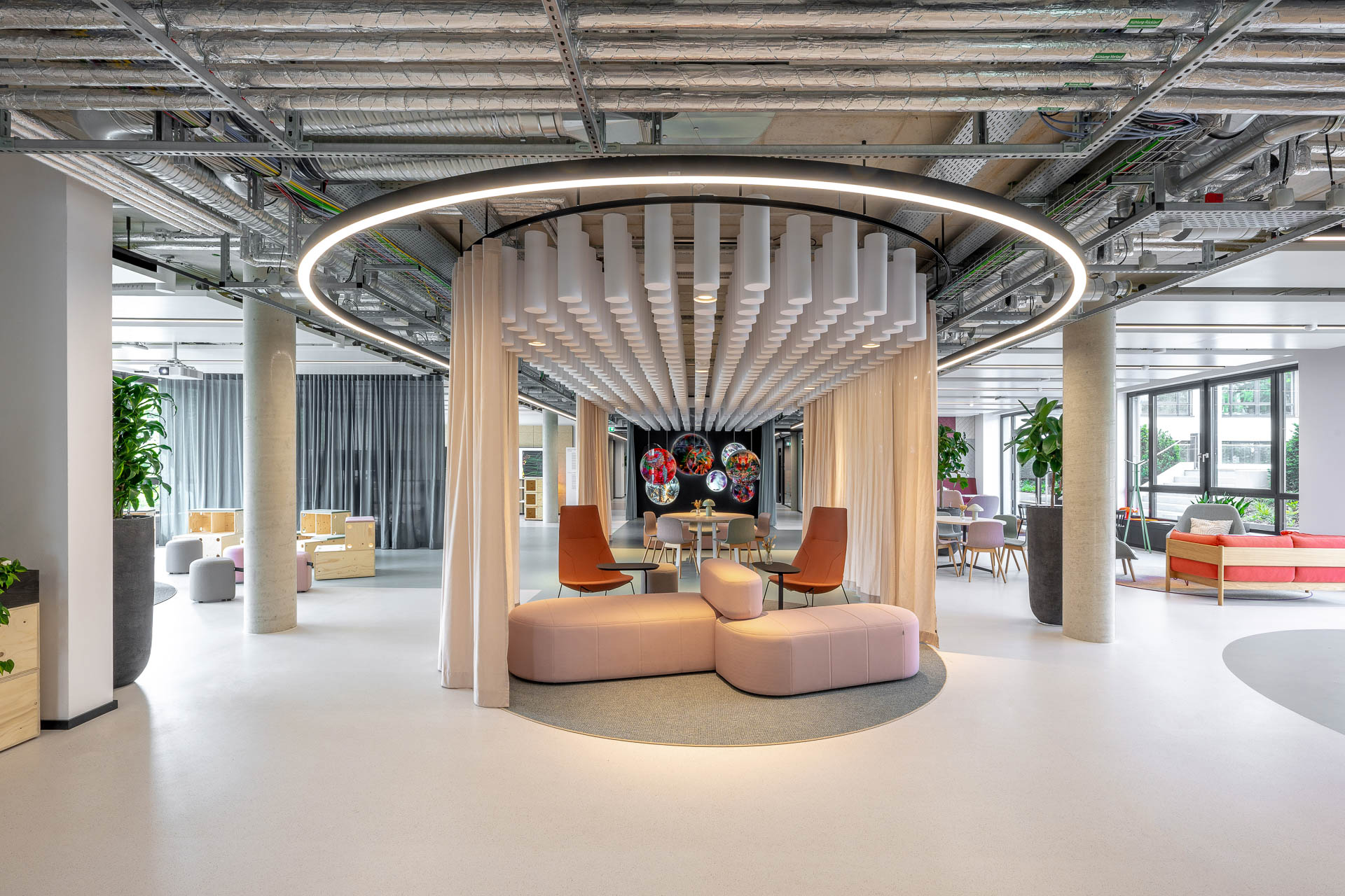 Textile Zonen für den IPAI-Campus