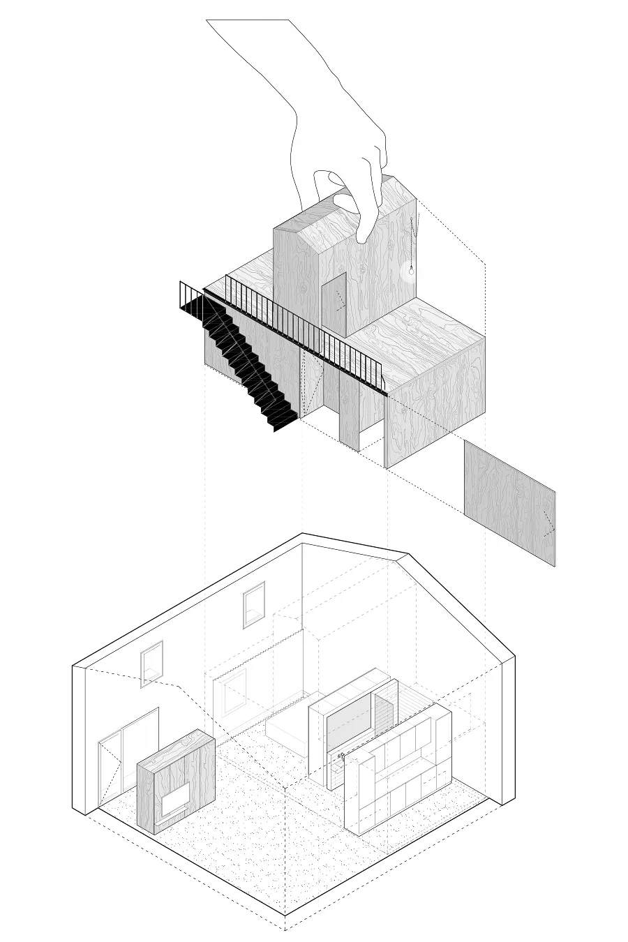 Raumkonzept, Grafik
