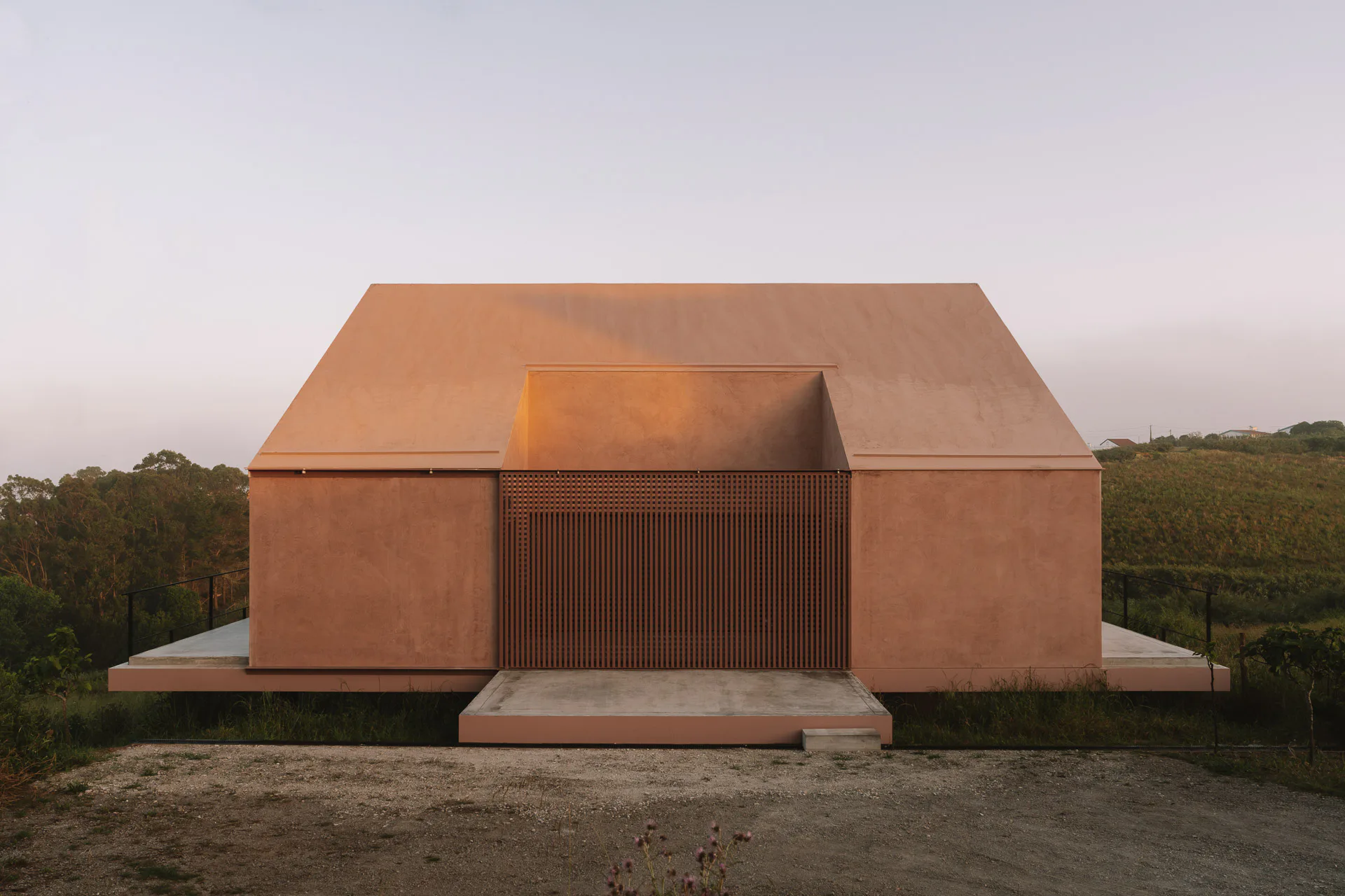 Eingangssituation Casa Plaj