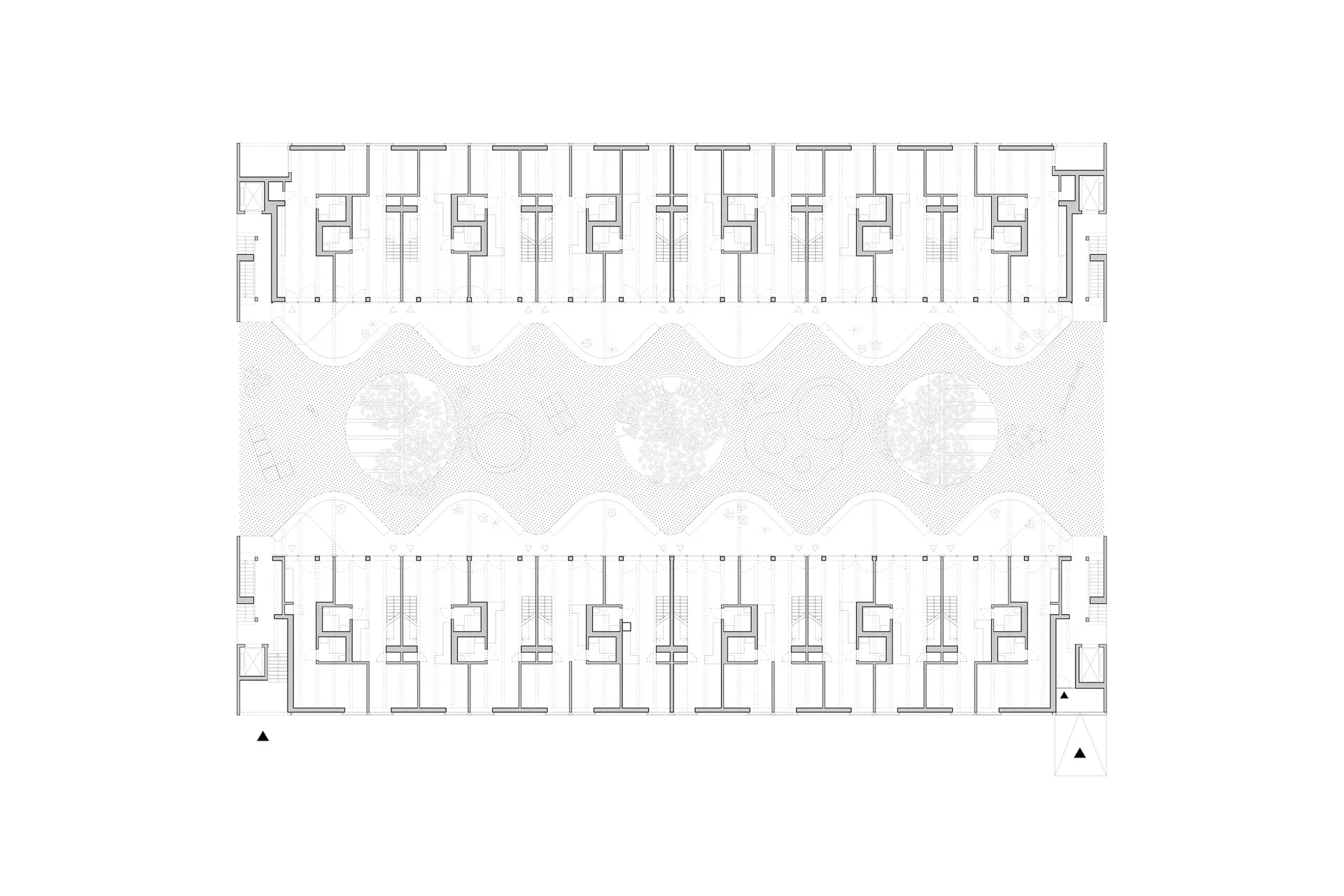 Grundriss Erdgeschoss, Grafik