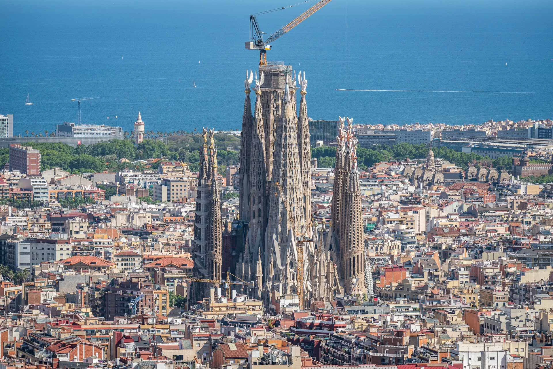In der Sagrada Familia werden die diesjährigen Architekturpreise der UIA verliehen.