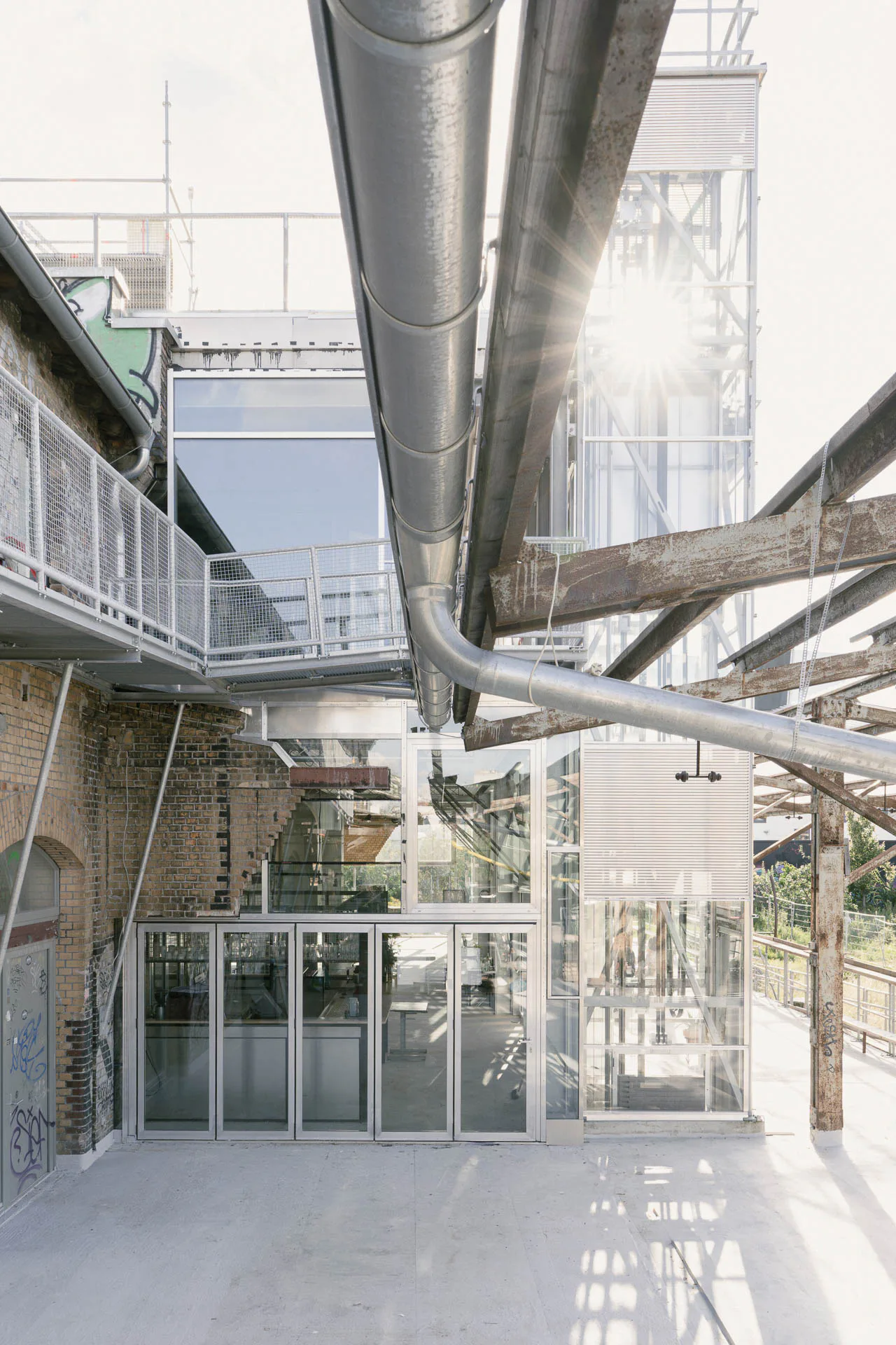 ZK/U Zentrum für Kunst und Urbanistik in Berlin von Peter Grundmann Architekten