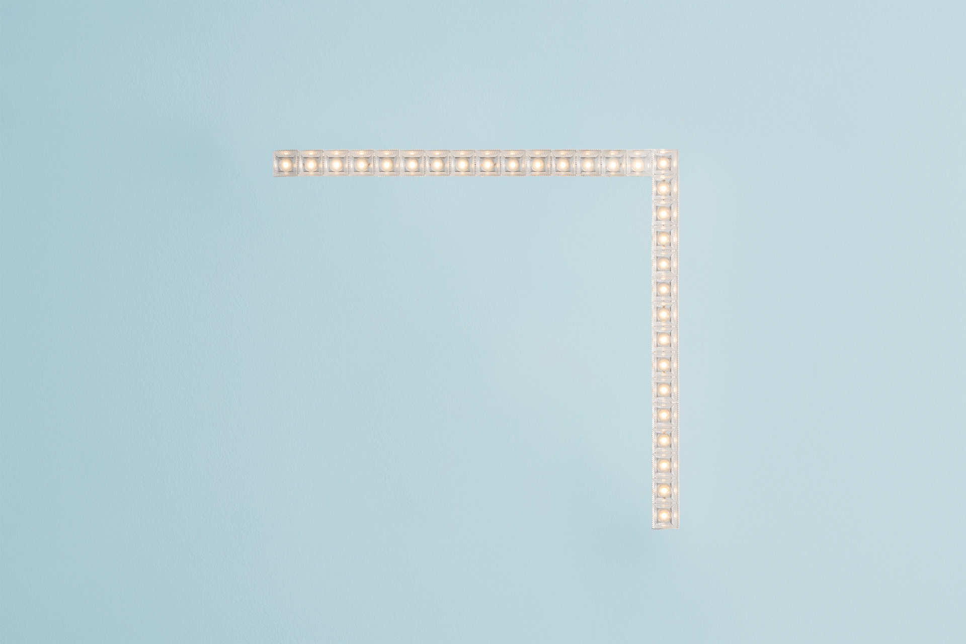 Licht aus einem Bauteil