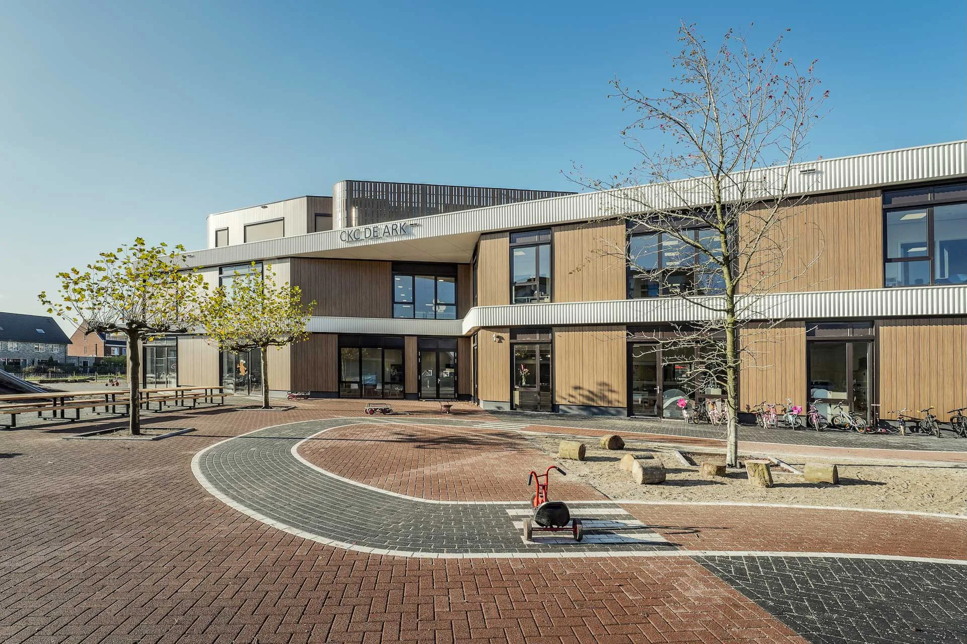 Die Schule übernimmt eine zentrale Funktion im neu entstehenden Stadtquartier.