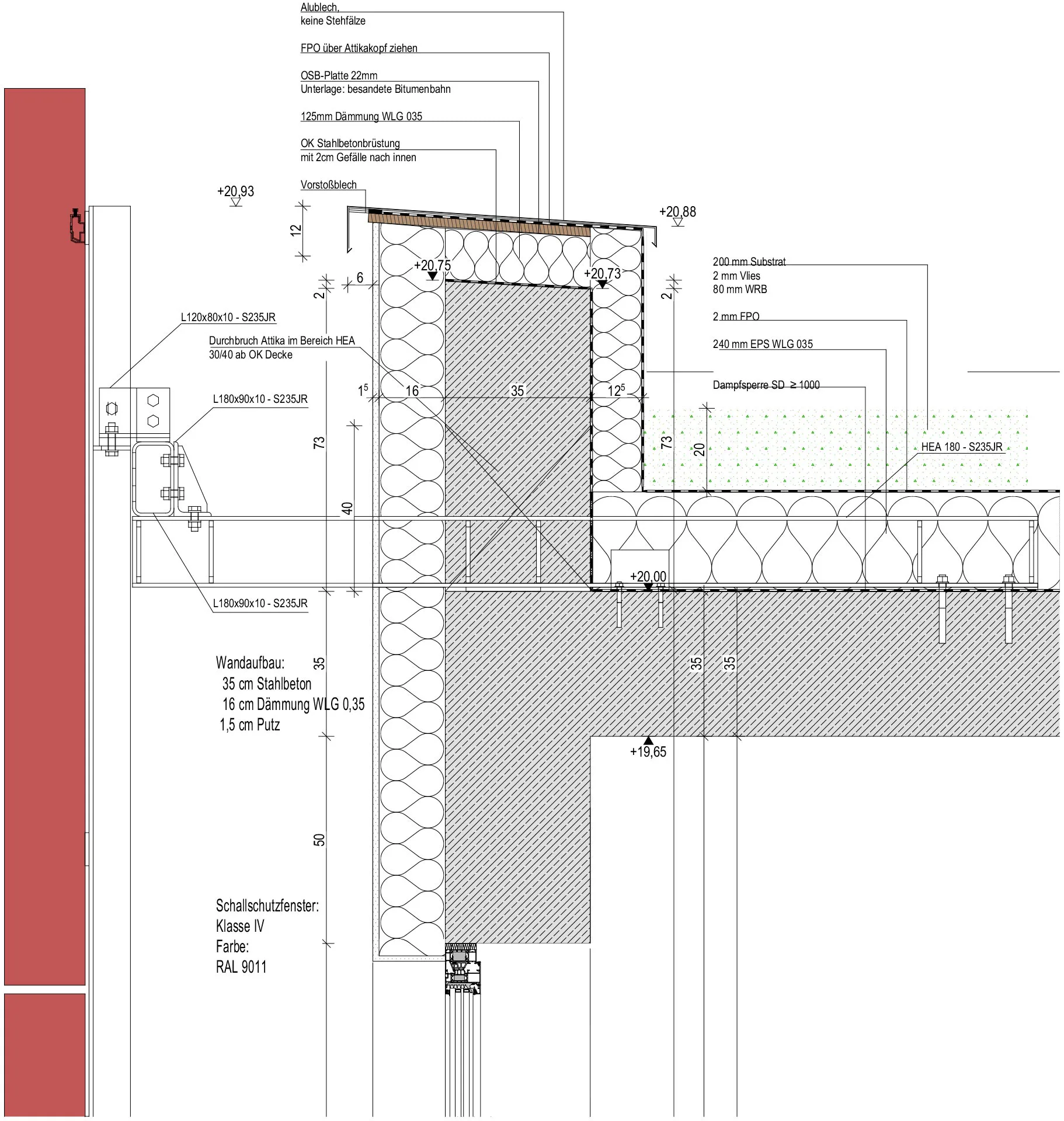 Fassadendetail, Grafik