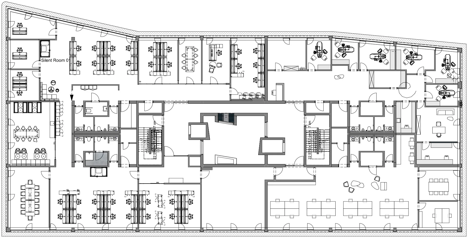 Grundriss 2. OG, Grafik