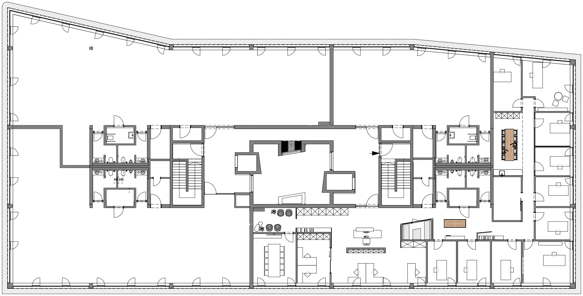 Grundriss 4. OG, Grafik