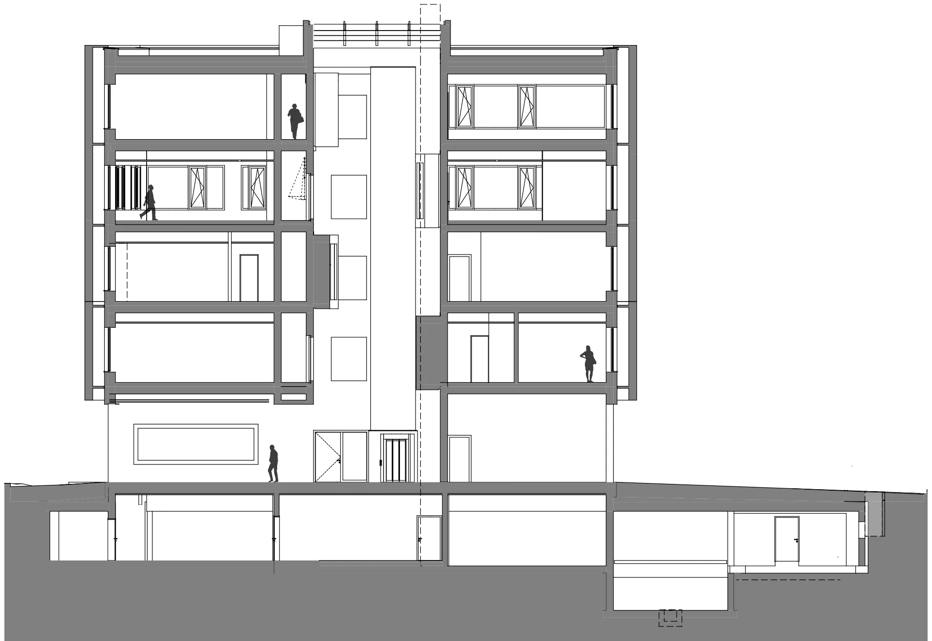Querschnitt, Grafik