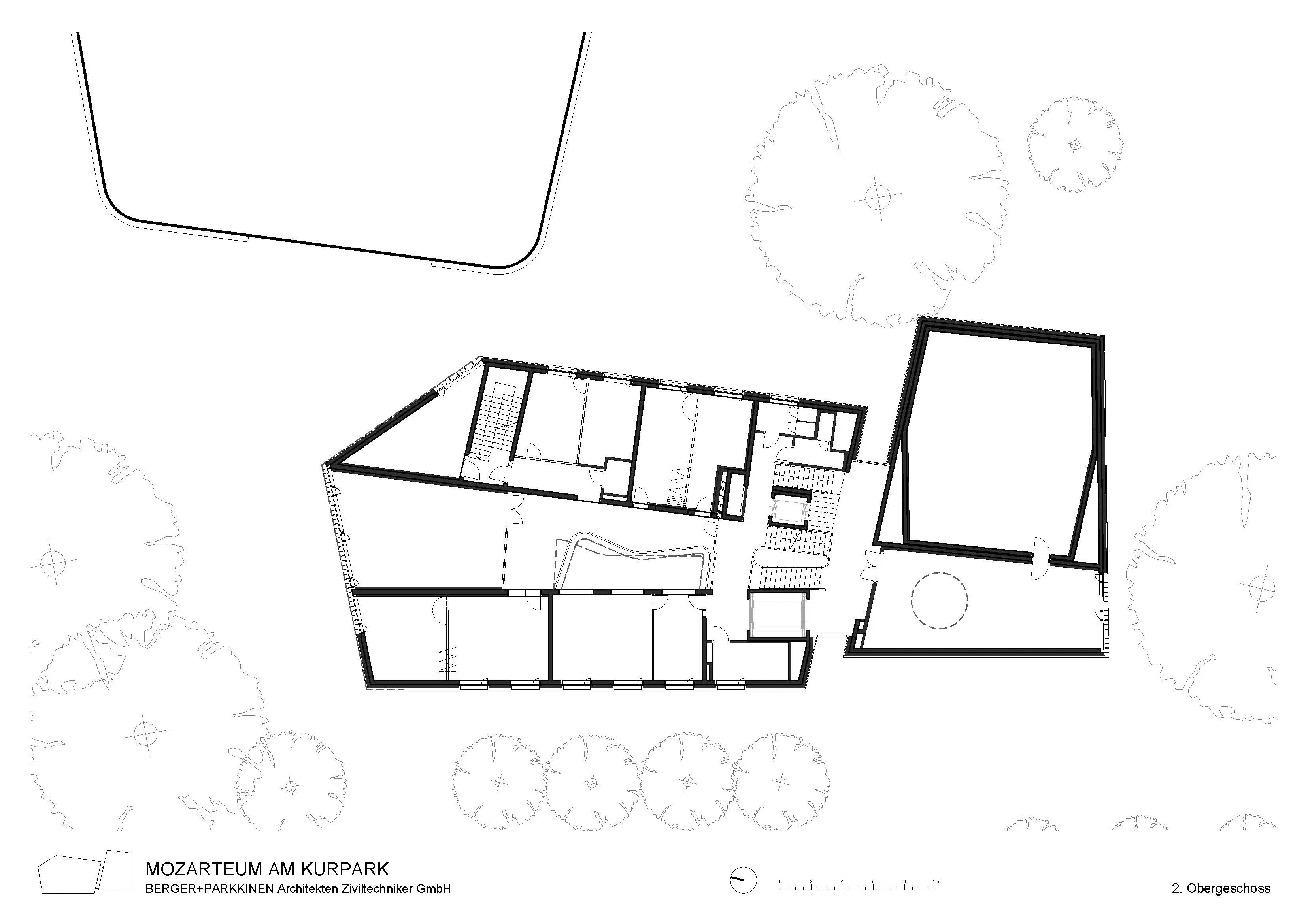 Grundriss 2. Obergeschoss, Grafik