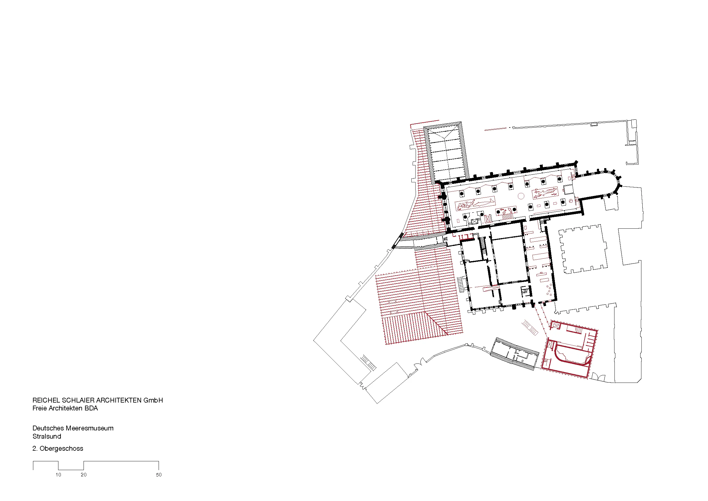 Grundriss 2. Obergeschoss, Grafik