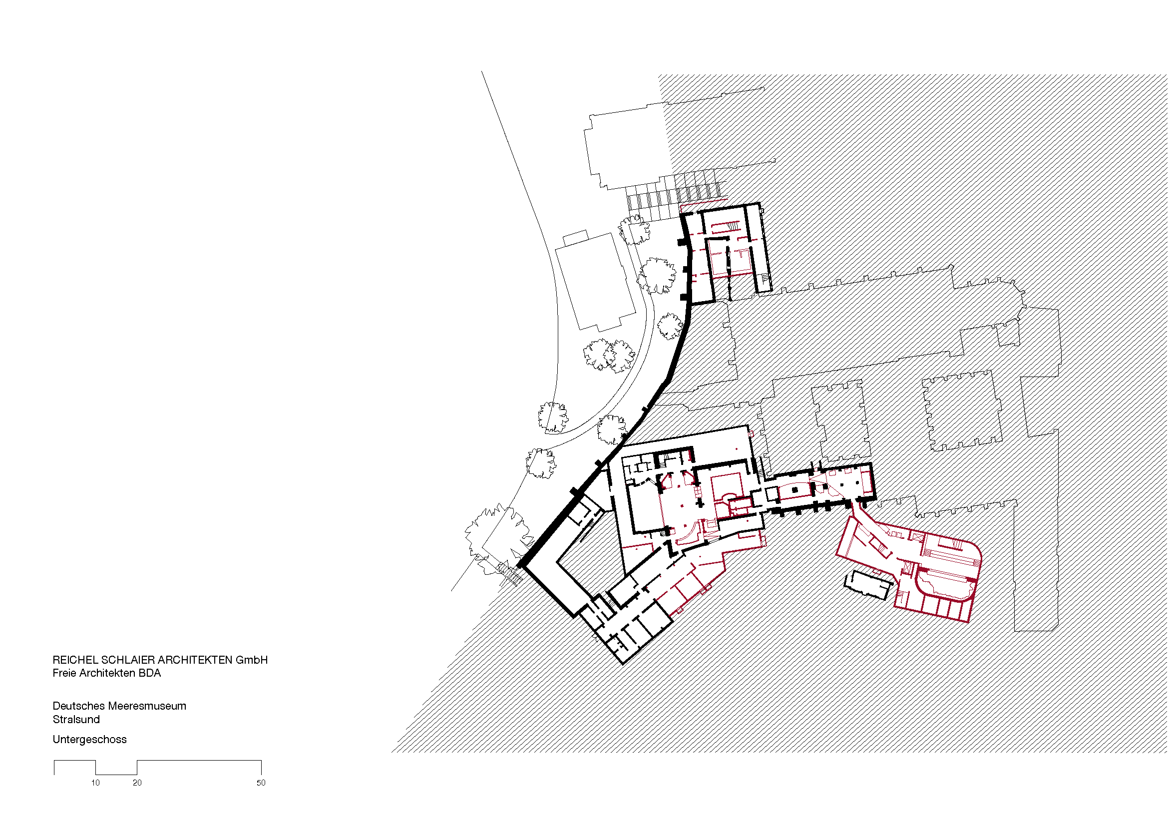 Grundriss Untergeschoss, Grafik
