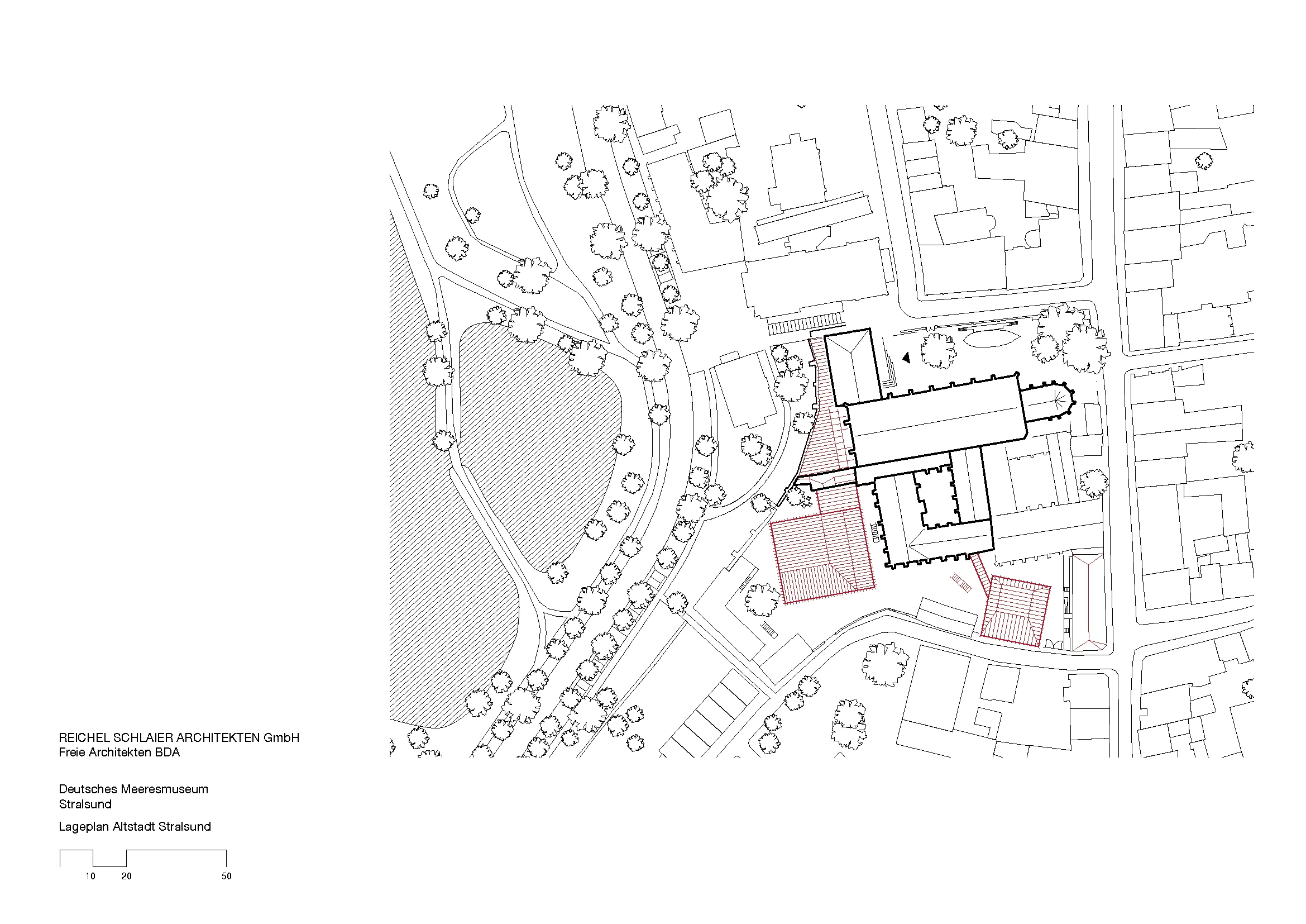 Lageplan, Grafik
