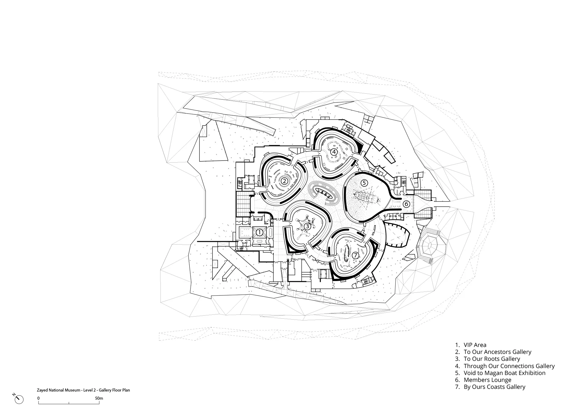 Grundriss Obergeschoss, Grafik