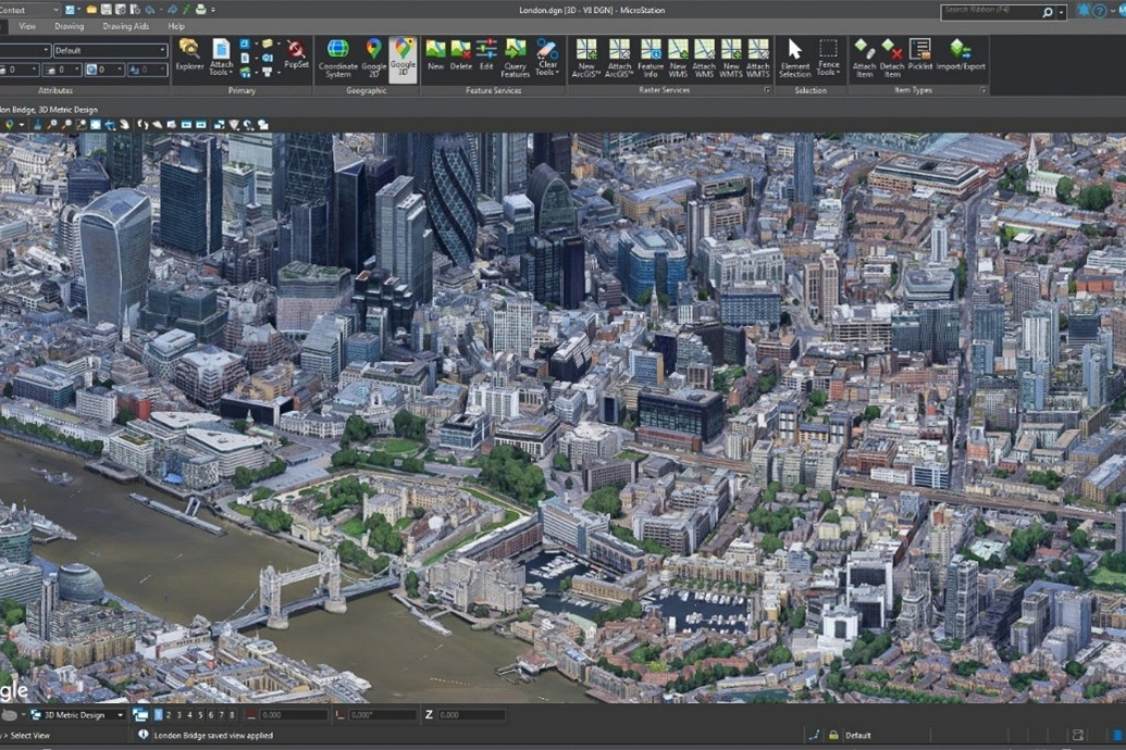 Architekturentwürfe im georeferenzierten 3D-Kontext