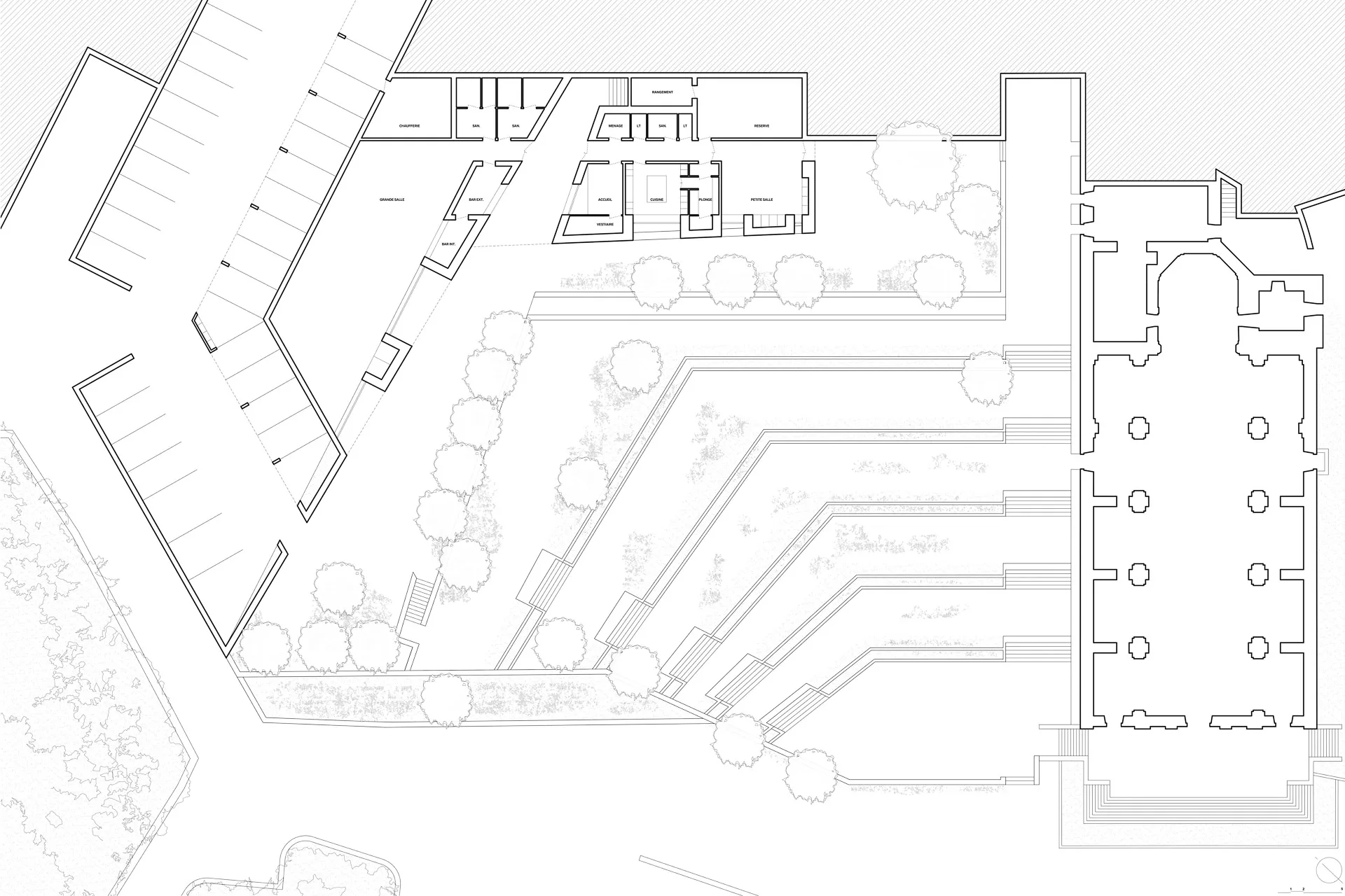 Grundriss Erdgeschoss, Grafik