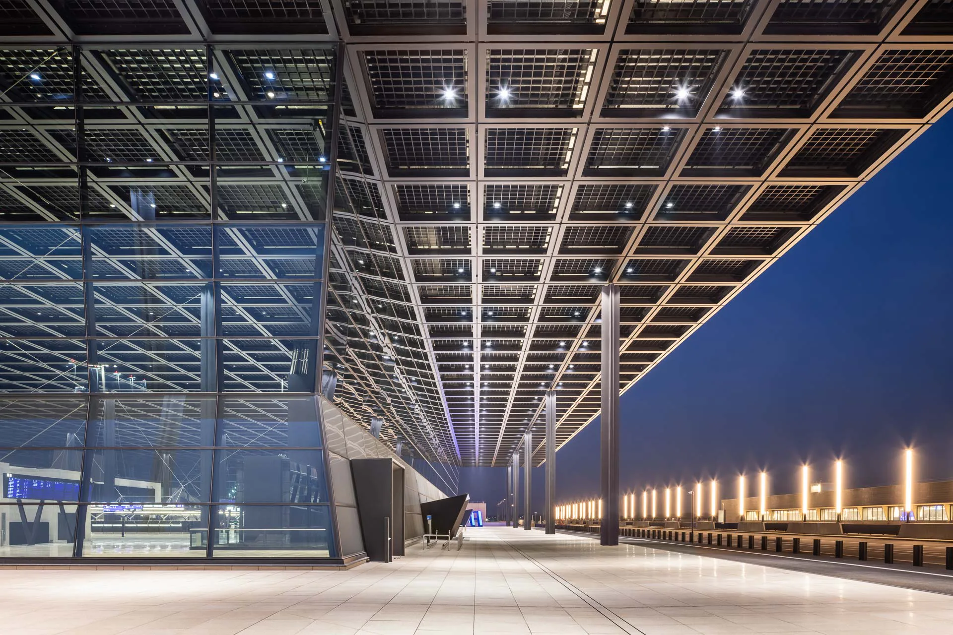 Check-in-Halle des Terminal 3 am Frankfurter Flughafen