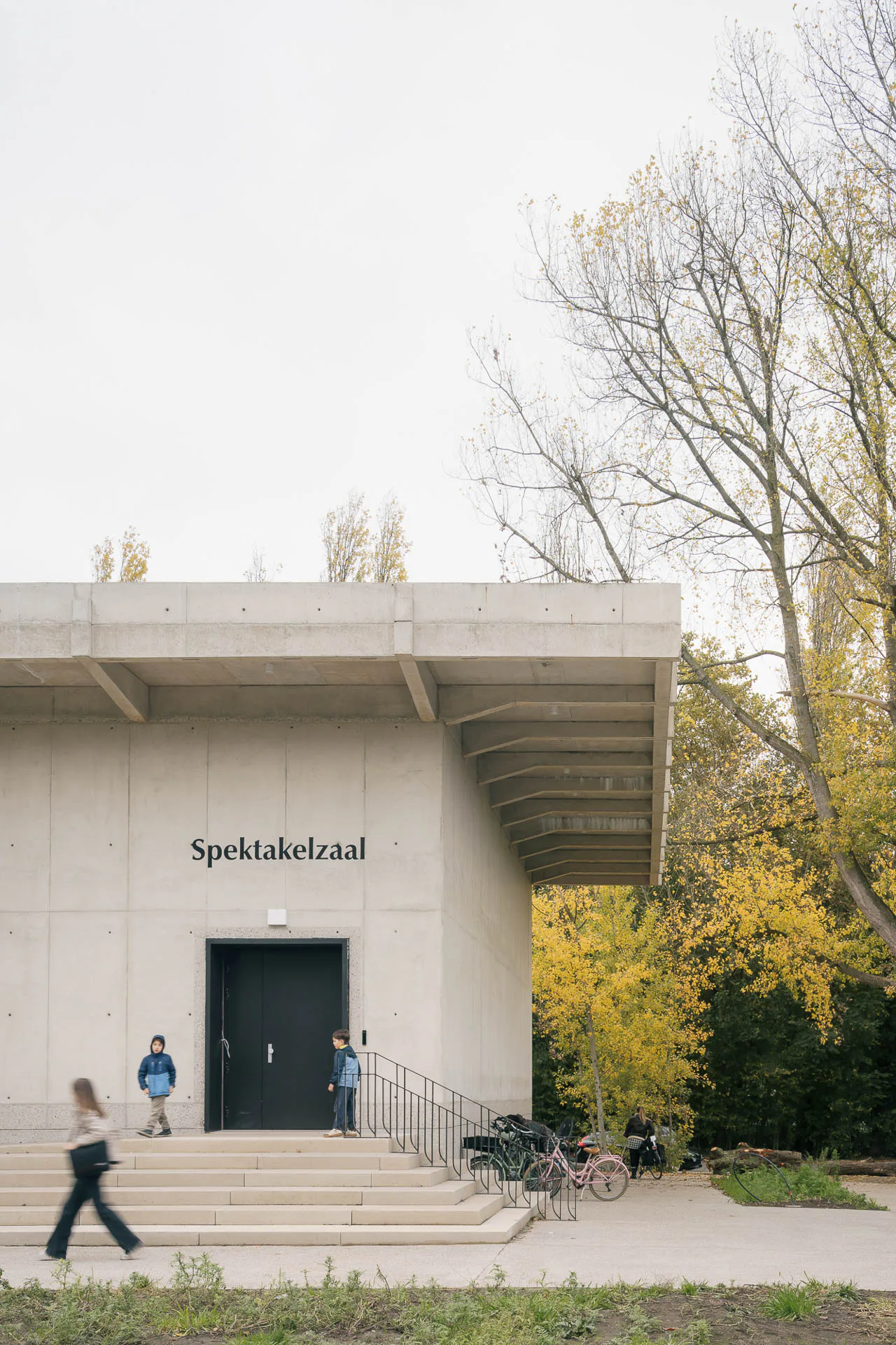 Der Veranstaltungssaal für 300 Personen ist das einzige komplett neue Gebäude im Ensemble.