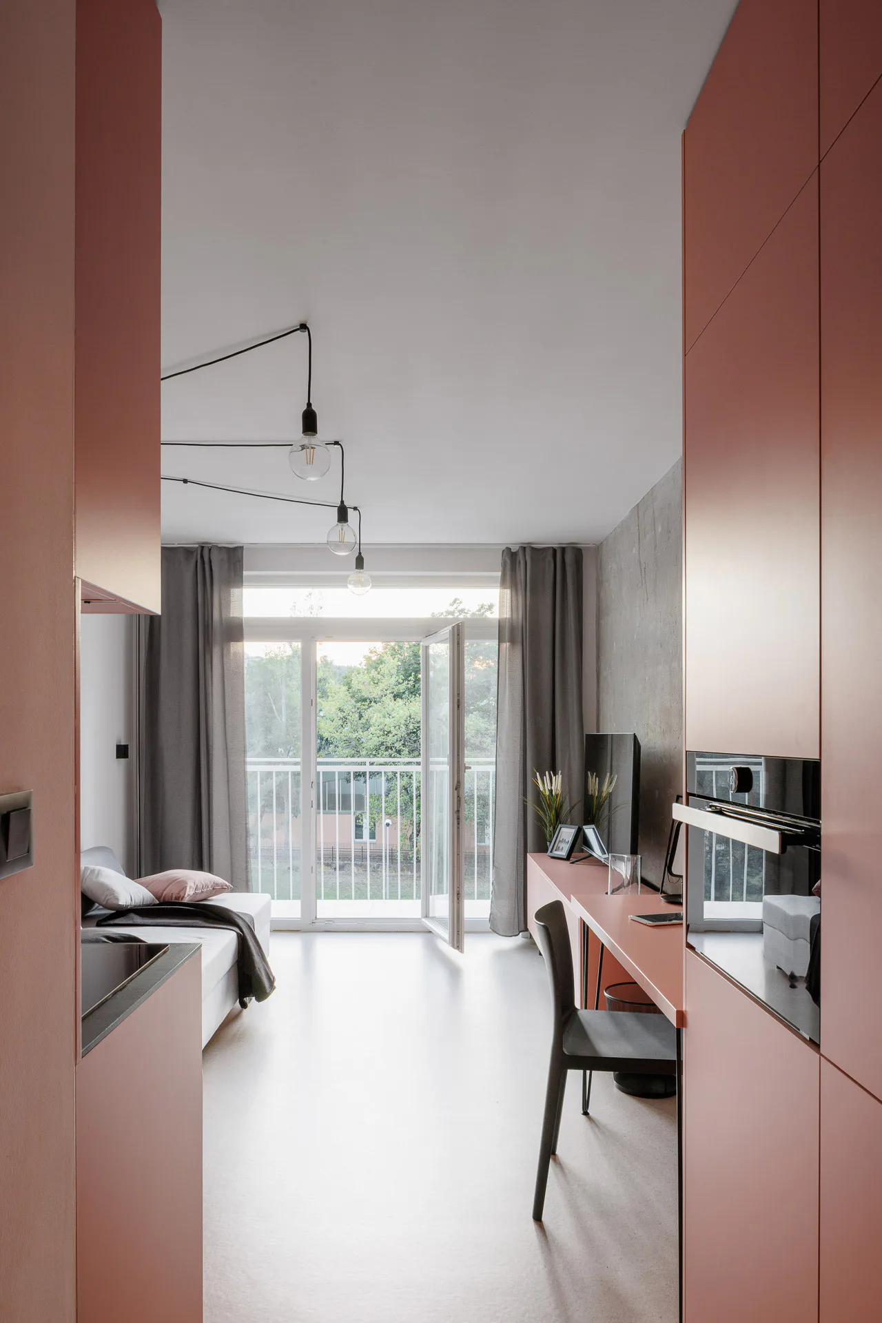 Gerade einmal 21 m² groß sind die Einzimmer-Wohnungen im Gebäude.