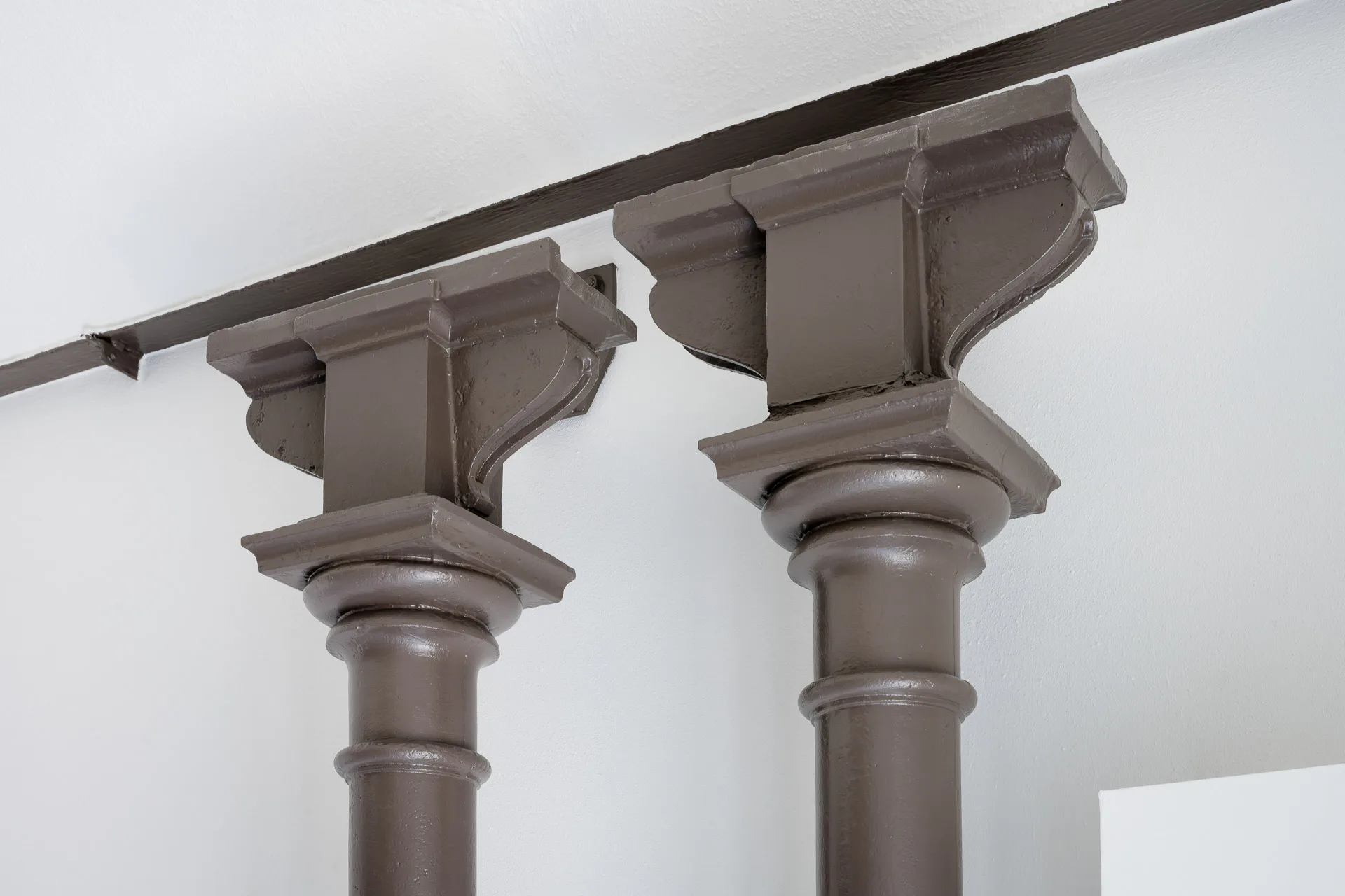 Detailausschnitt Stahlstütze