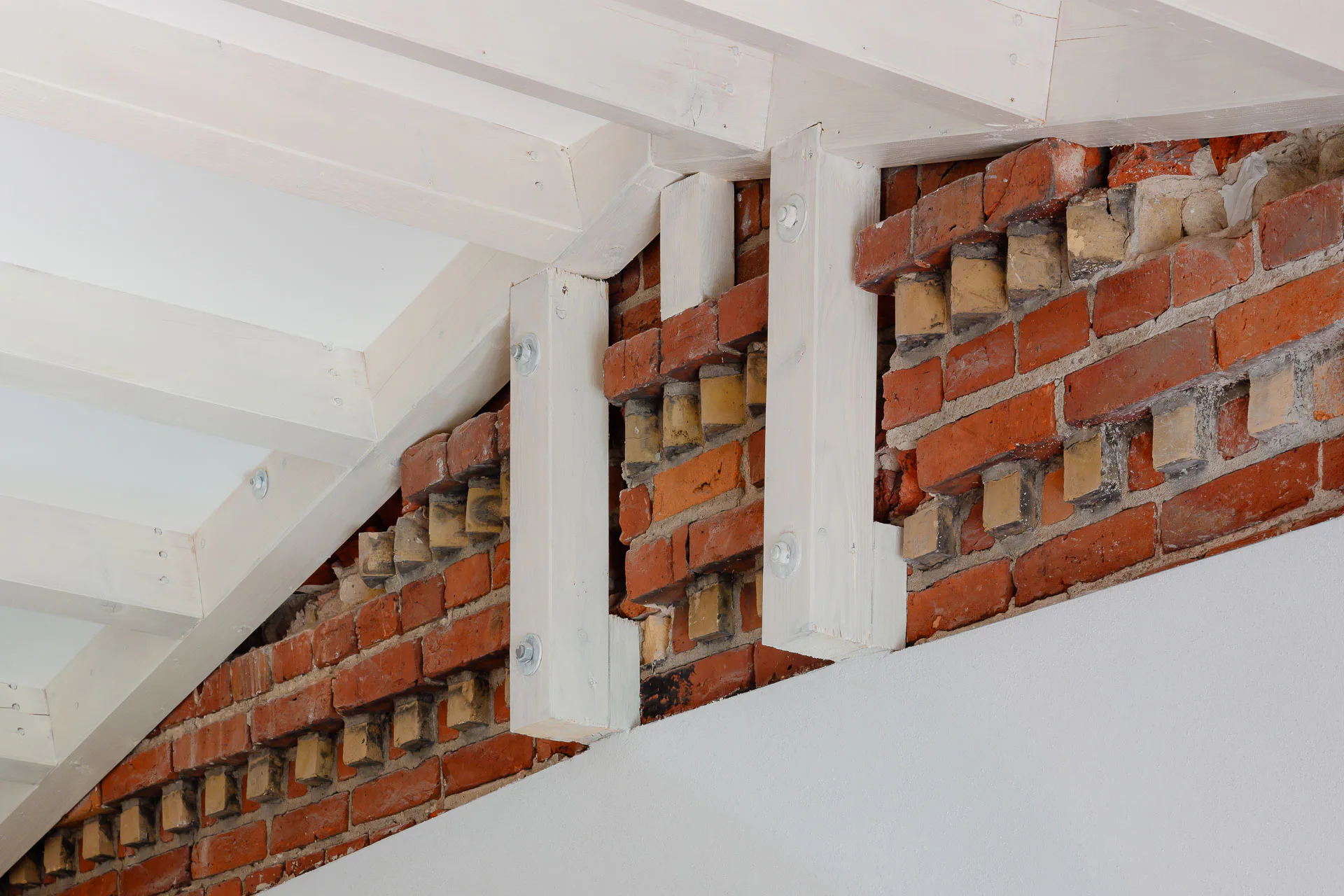 Detailausschnitt Dachkonstruktion
