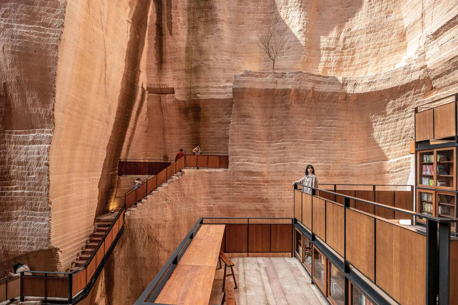 Architects of the Year: DnA Design and Architecture verwandelten in ihrem Projekt Quarry#9 einen Steinbruch in Lishui City in einen Veranstaltungsort.